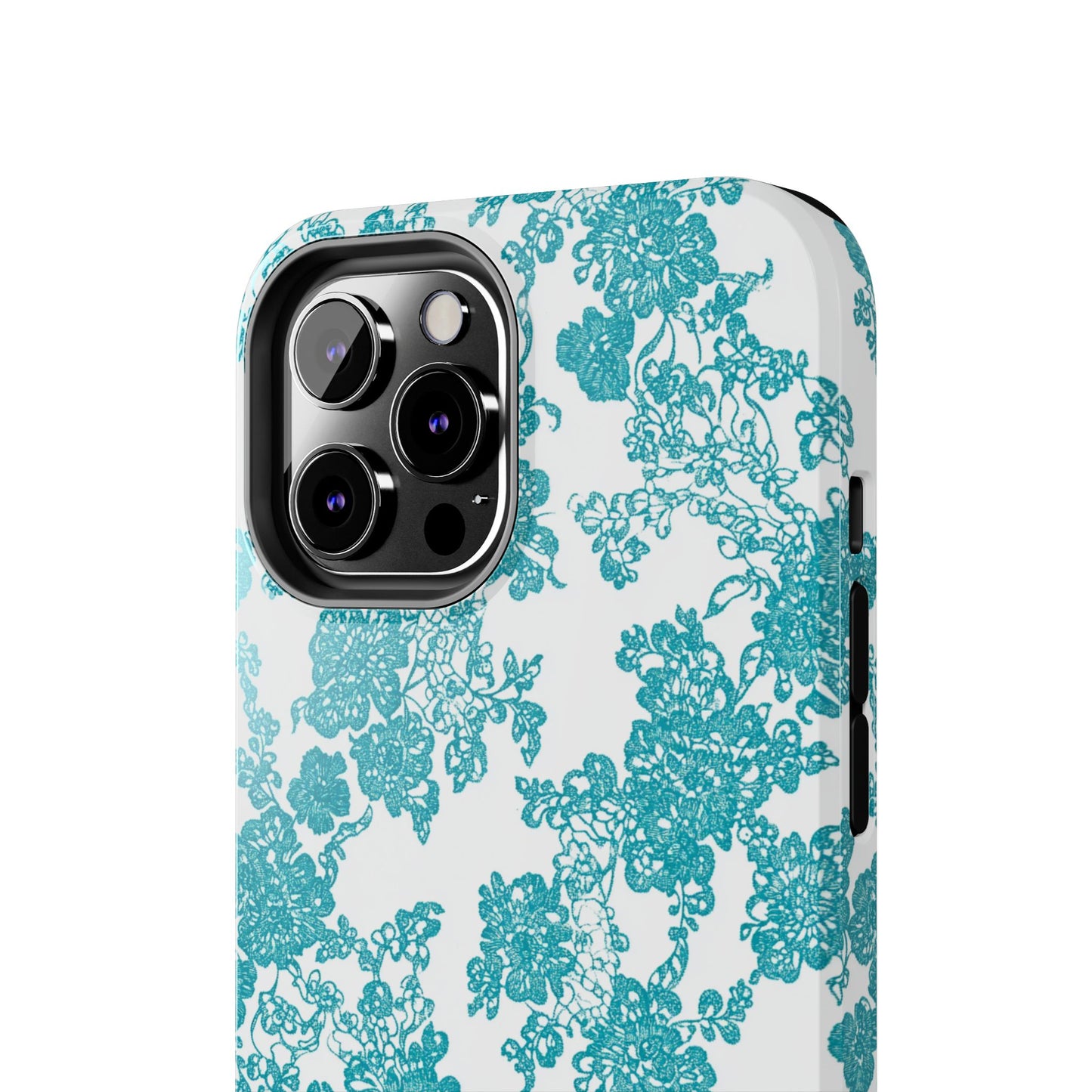 Boho Bliss | Teal on White Lace