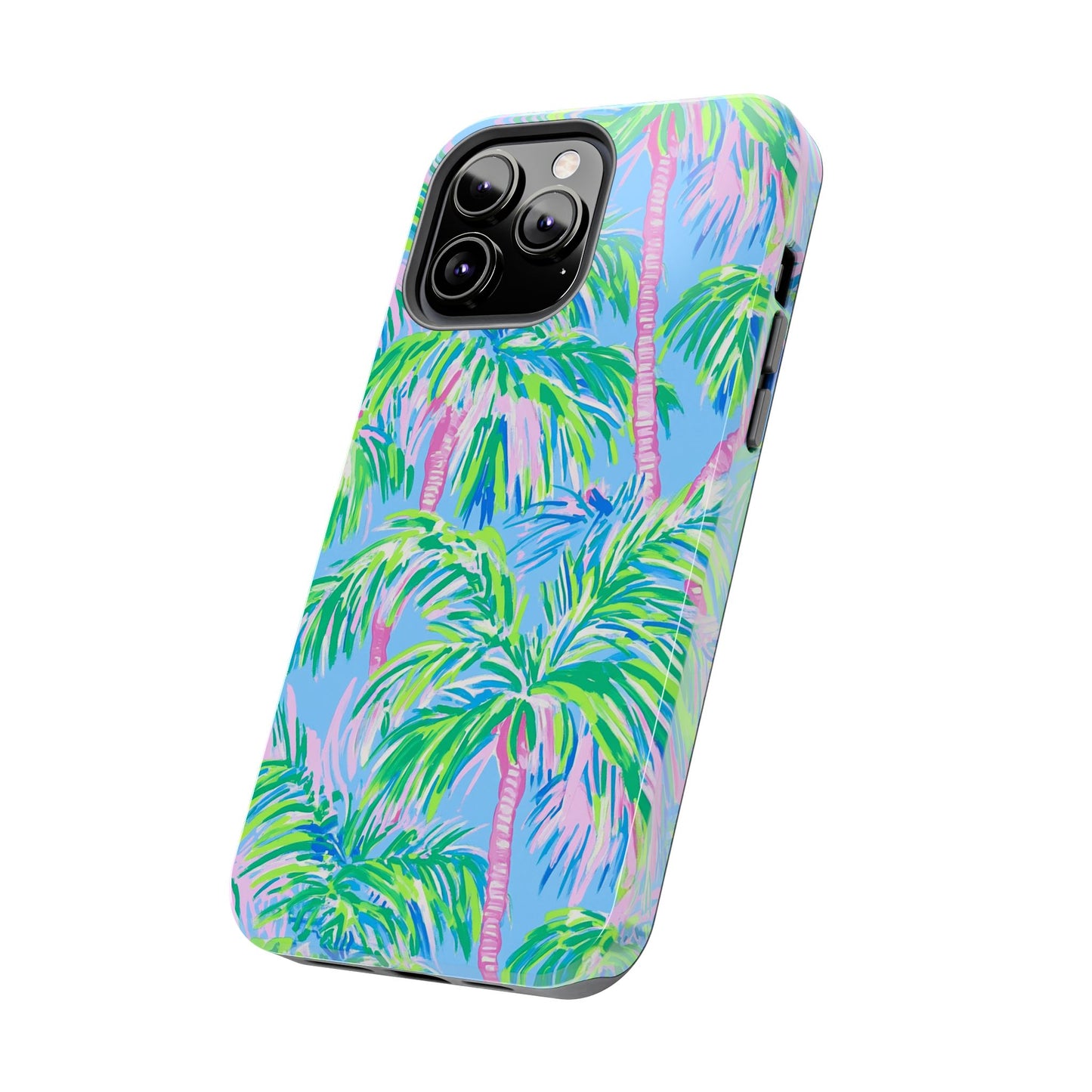 Nature Lover | Colorful Painted Palm Trees Phone Case
