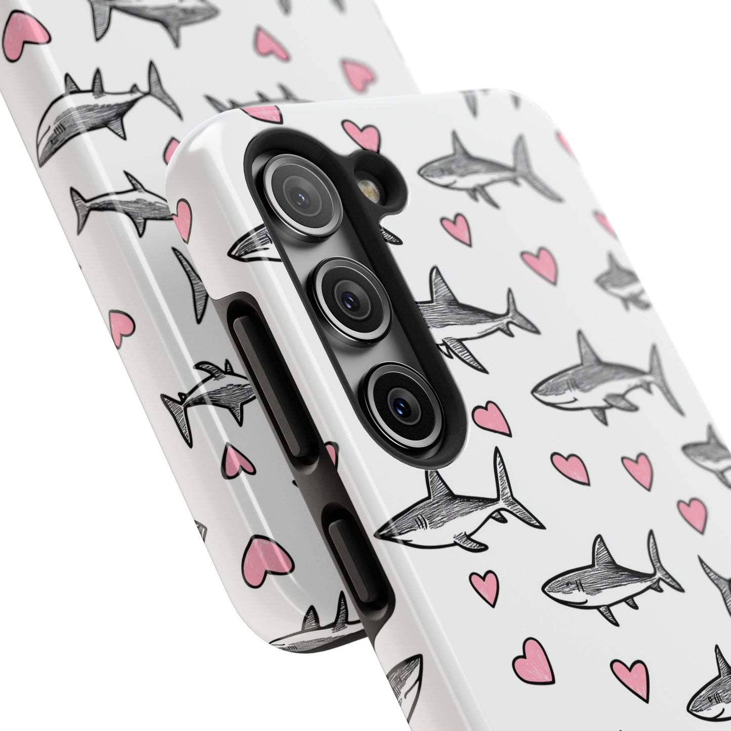 Animal Instinct | Shark Love Tough Phone Case