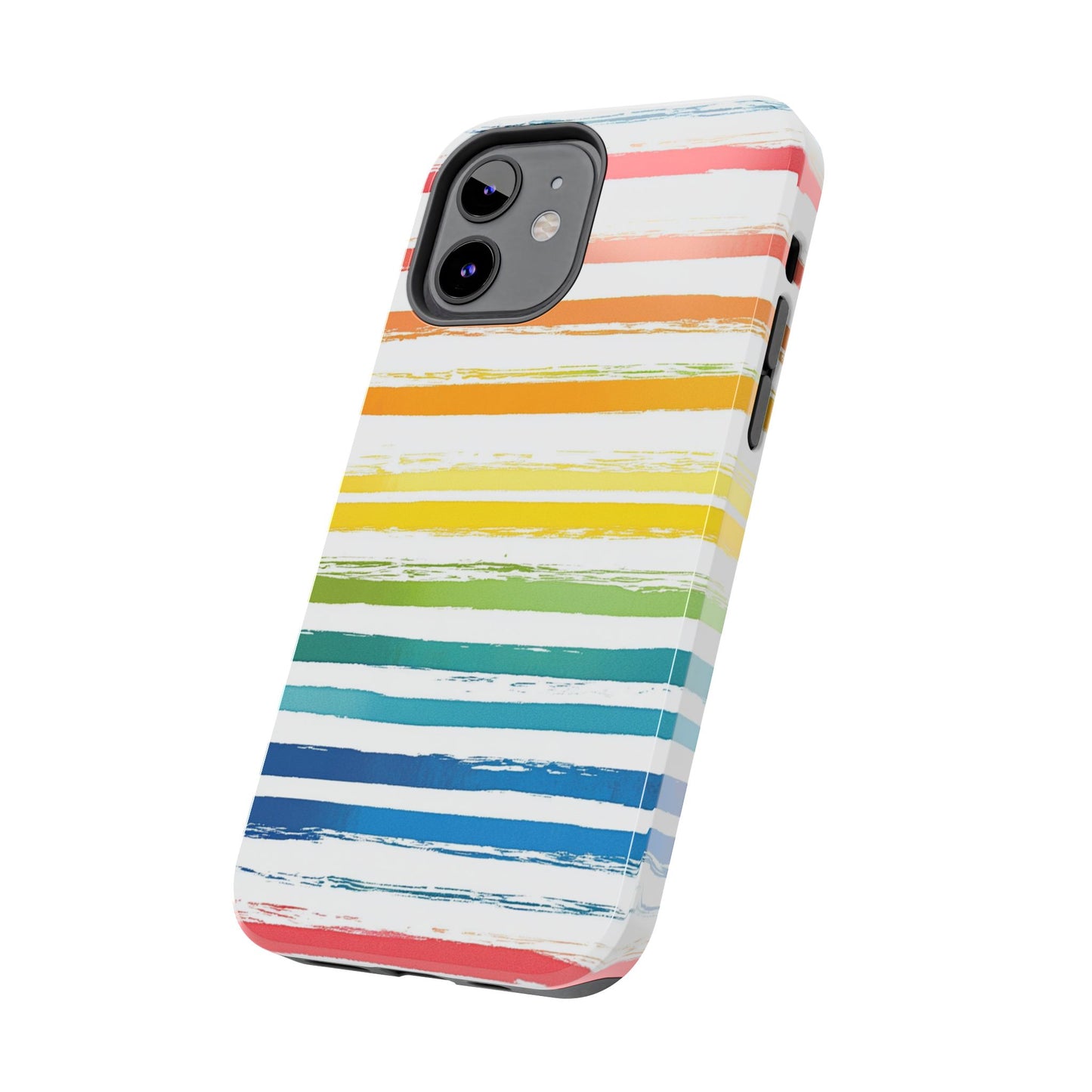 Vibrant Lines | Rainbow Stripes Phone Case