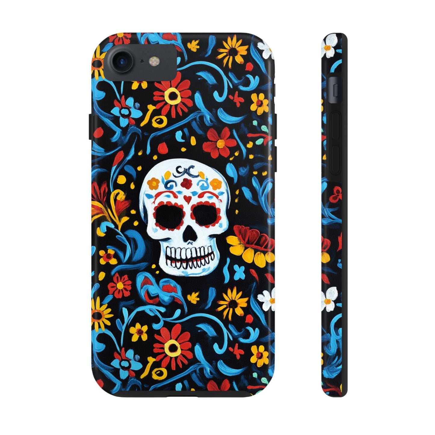 Mexicana de Corazon | Day of the Dead Tough Phone Case, Sugar Skull