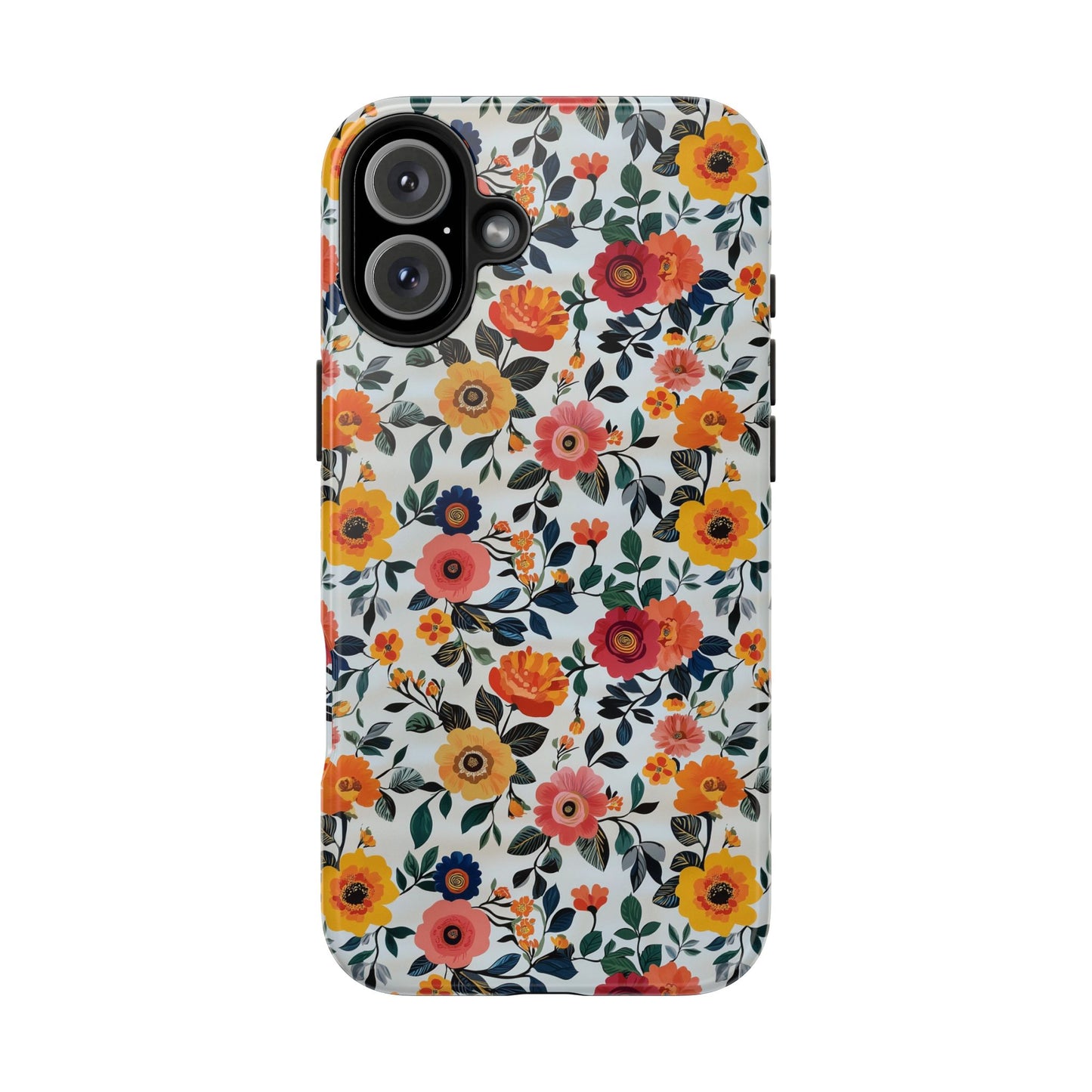 In Bloom | Small Colorful Flowers Tough Phone Cases