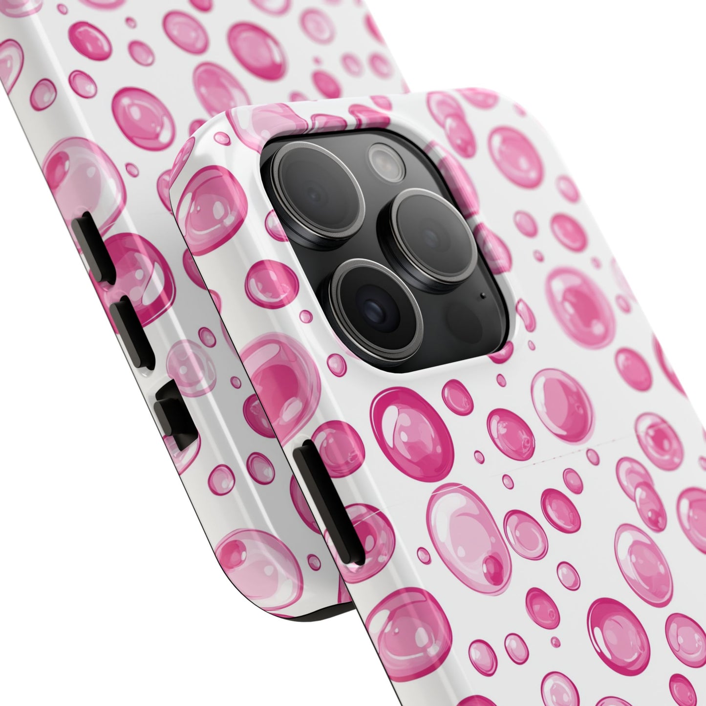 Trendy Spots | Pink Bubbles Phone Case