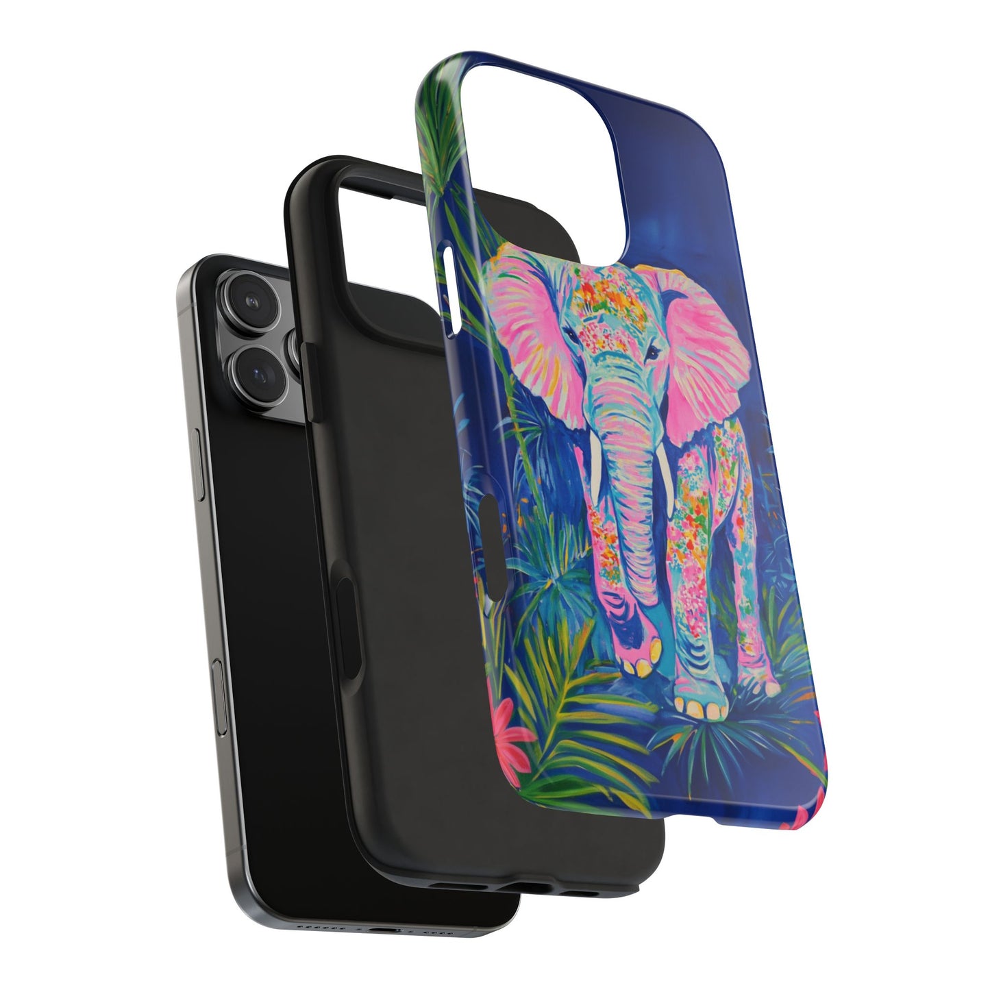 Animal Instinct | Vibrant Elephant Tough Phone Case