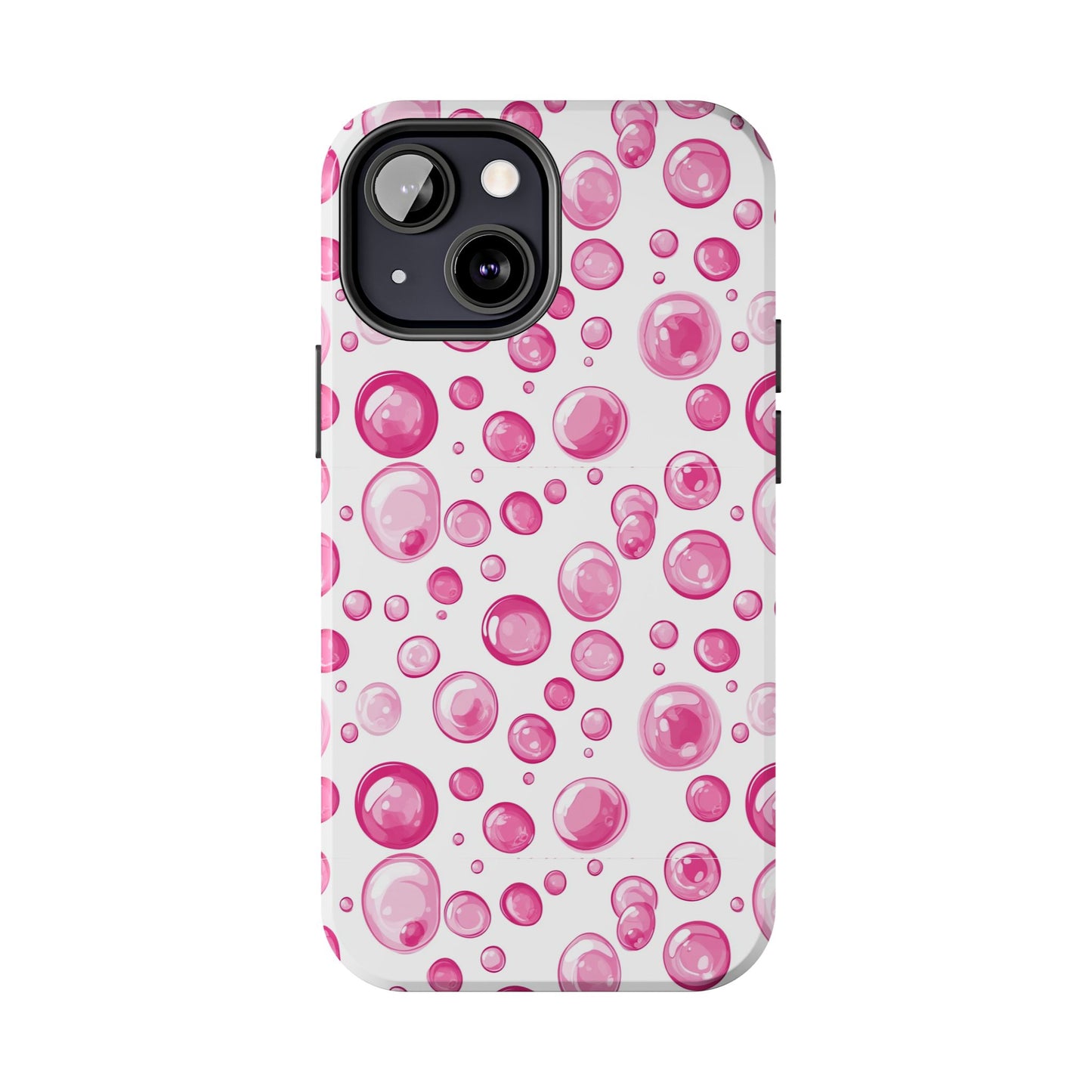 Trendy Spots | Pink Bubbles Phone Case