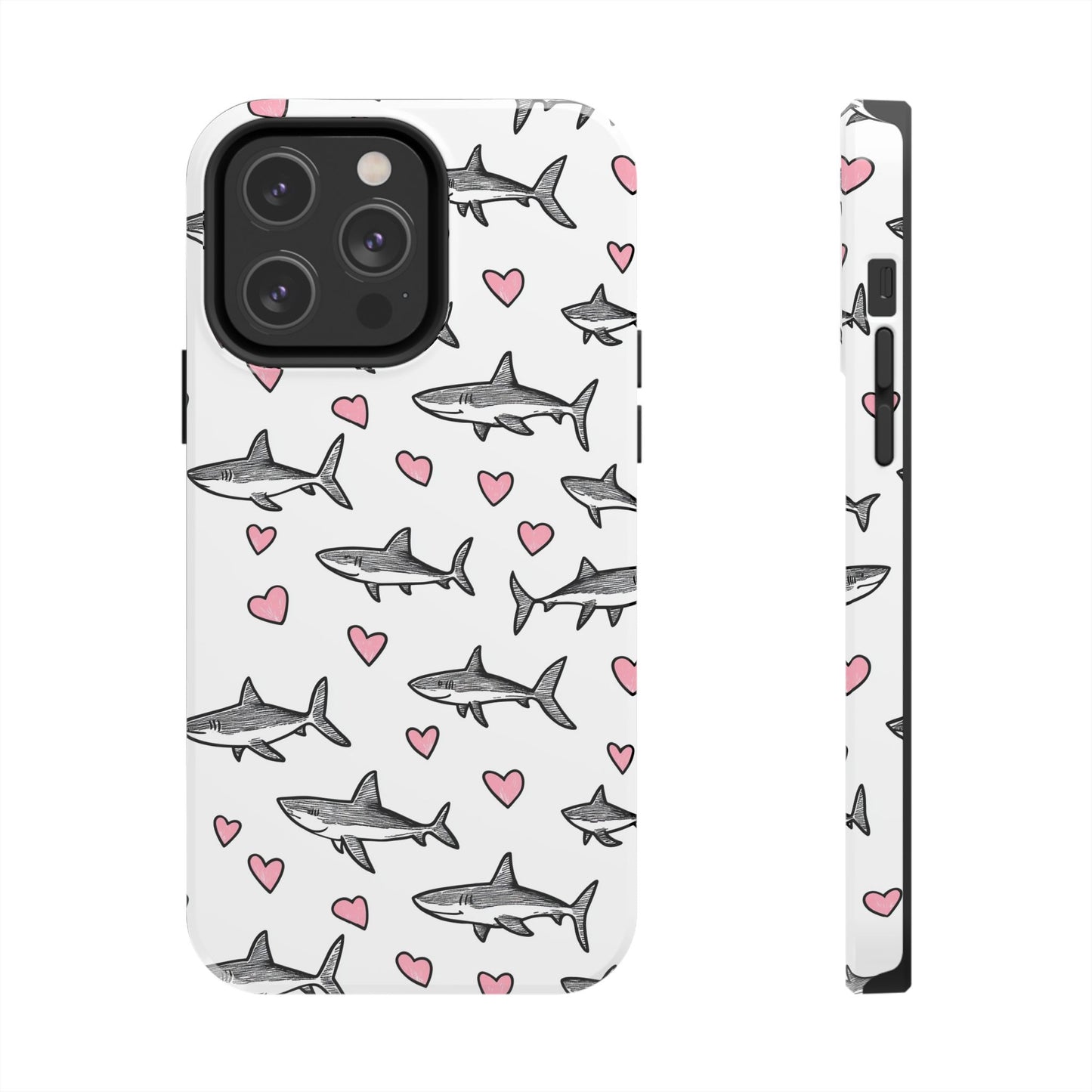 Animal Instinct | Shark Love Tough Phone Case