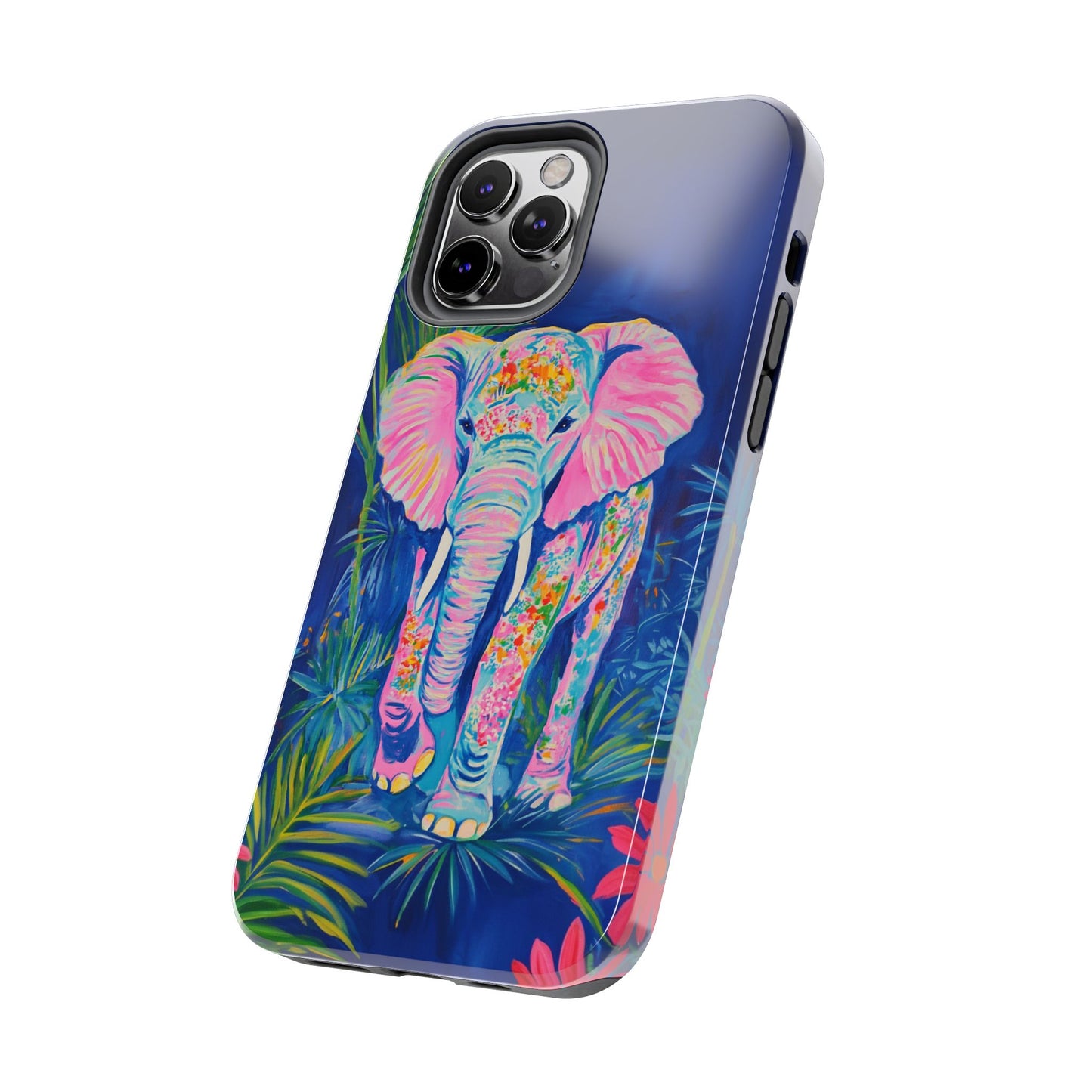Animal Instinct | Vibrant Elephant Tough Phone Case