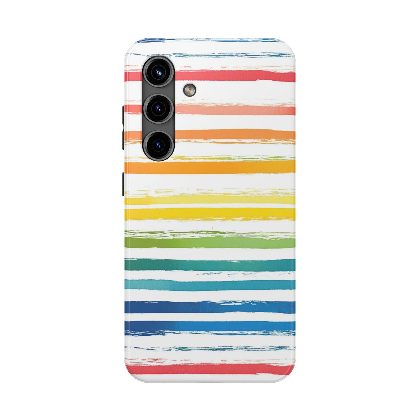 Vibrant Lines | Rainbow Stripes Phone Case
