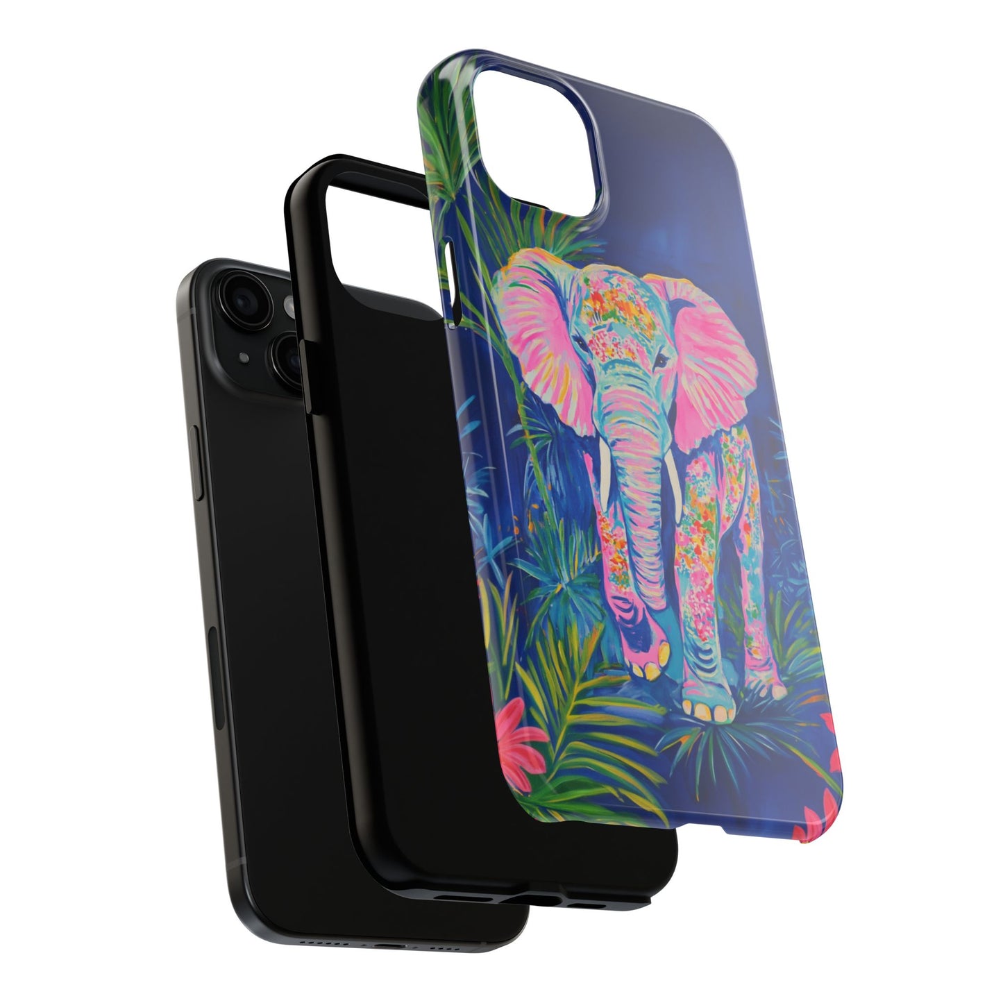 Animal Instinct | Vibrant Elephant Tough Phone Case