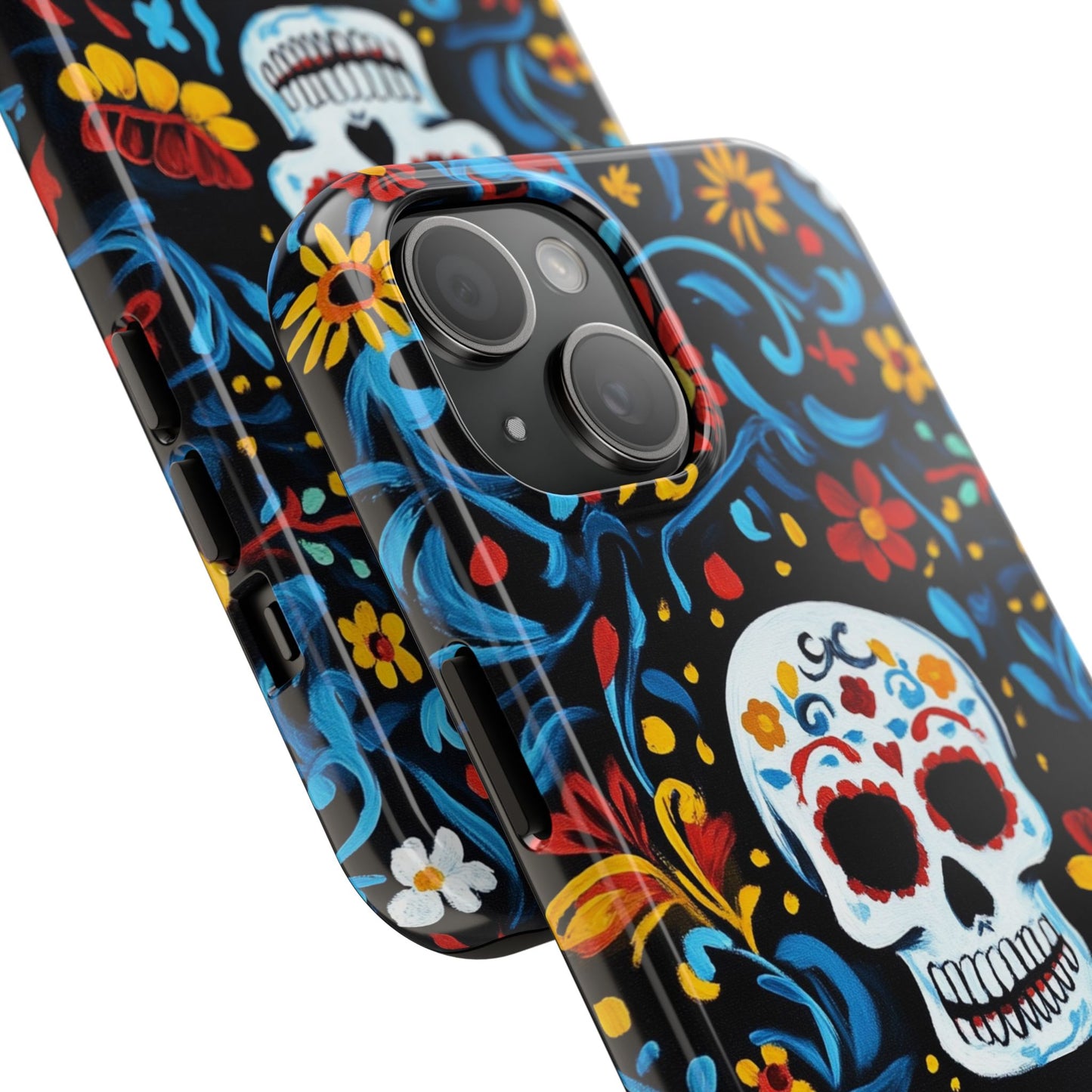 Mexicana de Corazon | Day of the Dead Tough Phone Case, Sugar Skull