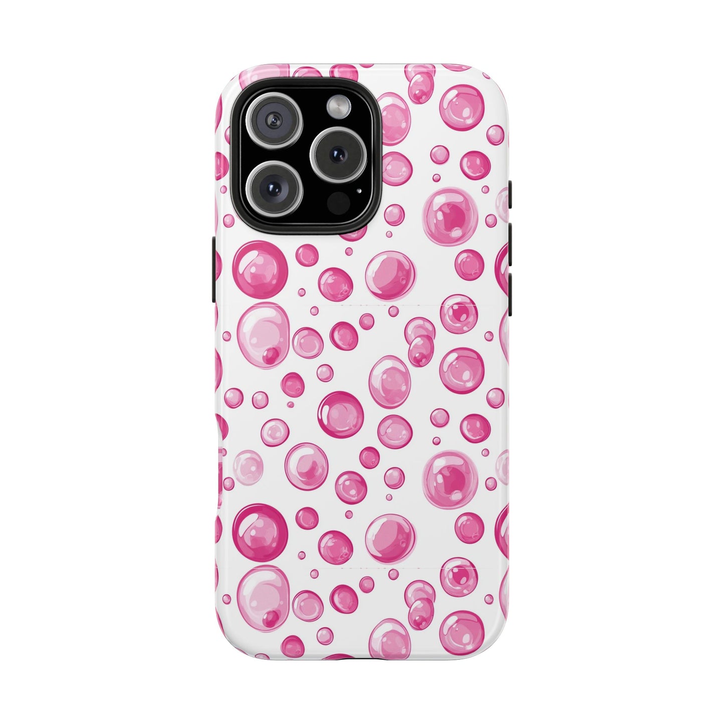 Trendy Spots | Pink Bubbles Phone Case
