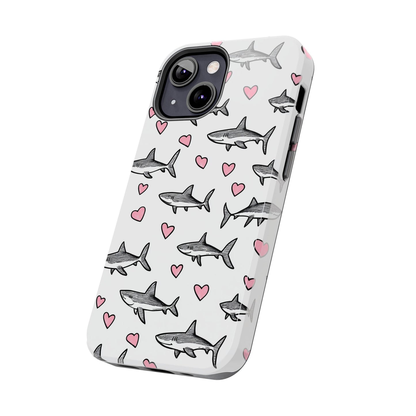 Animal Instinct | Shark Love Tough Phone Case