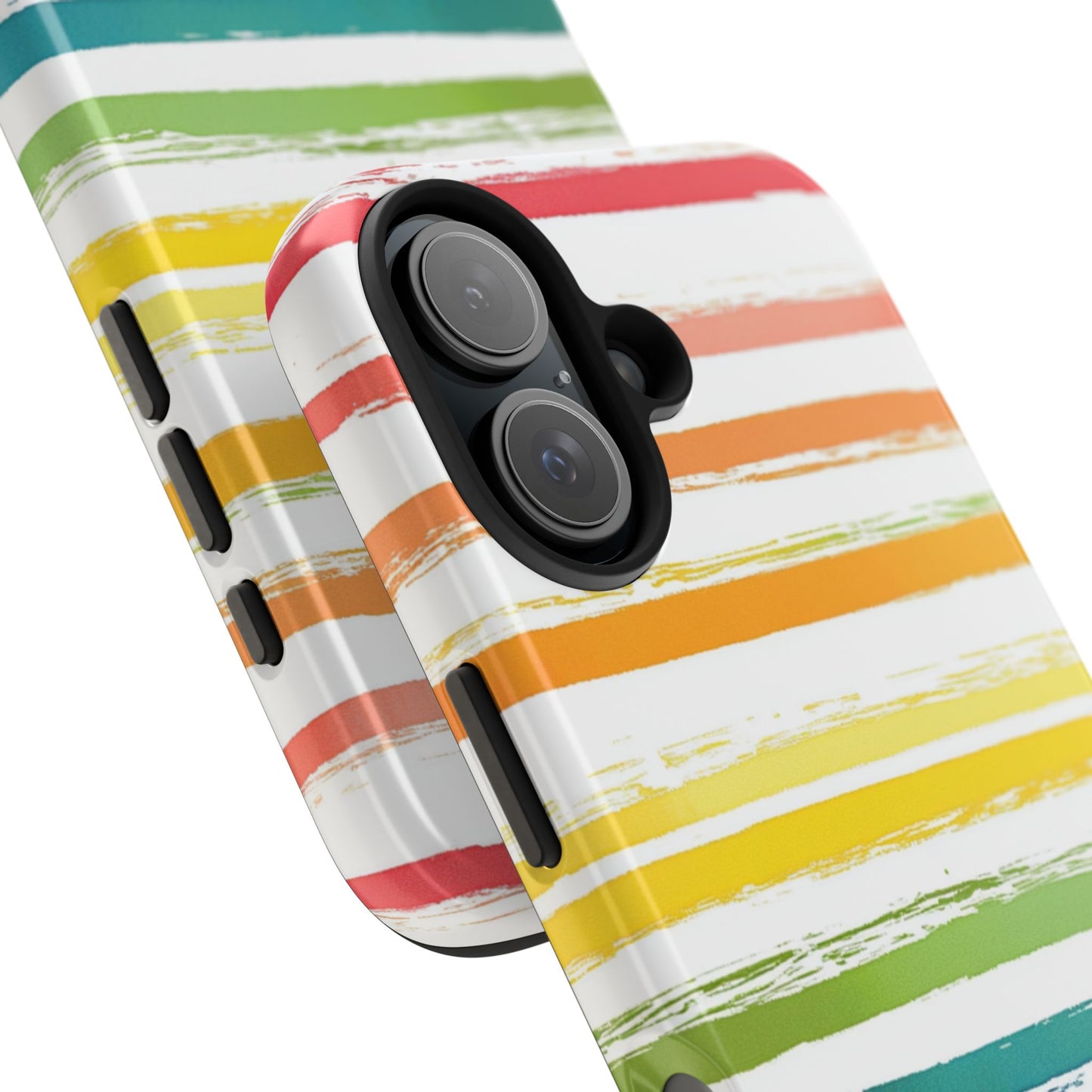 Vibrant Lines | Rainbow Stripes Phone Case
