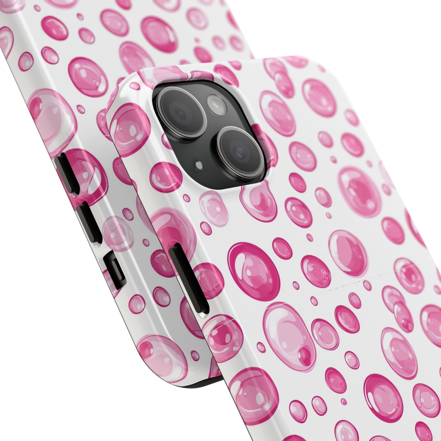 Trendy Spots | Pink Bubbles Phone Case