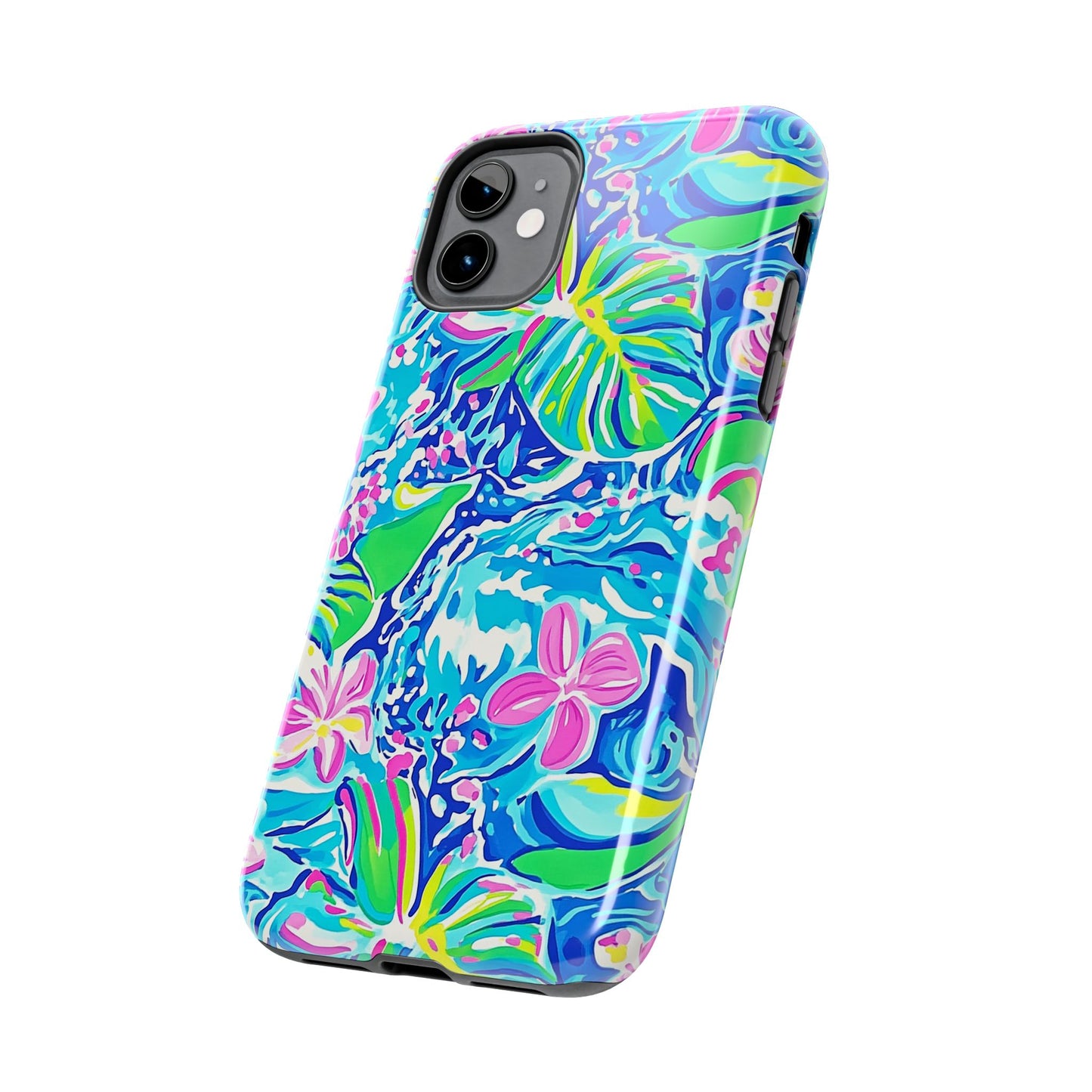In Bloom | Splashing Botanicals Tough Phone Case
