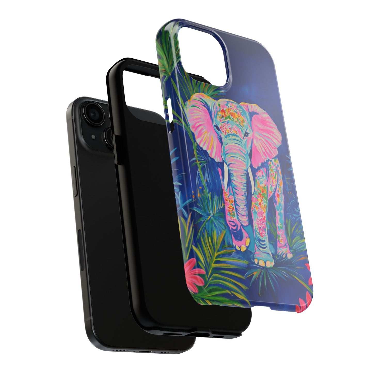 Animal Instinct | Vibrant Elephant Tough Phone Case