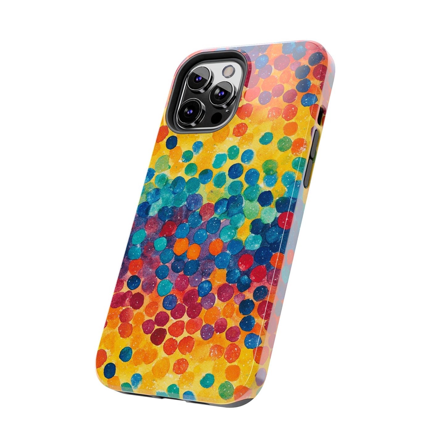 Trendy Spots | Rainbow Polka Dots Phone Case