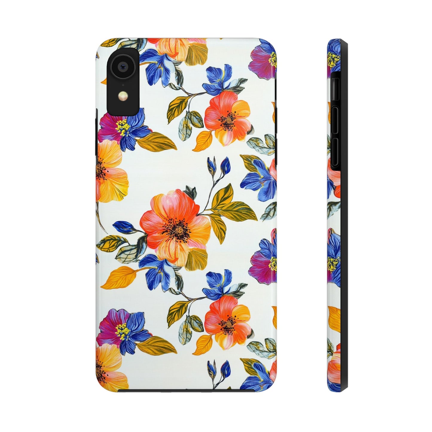 In Bloom | Colorful Florals Tough Phone Cases