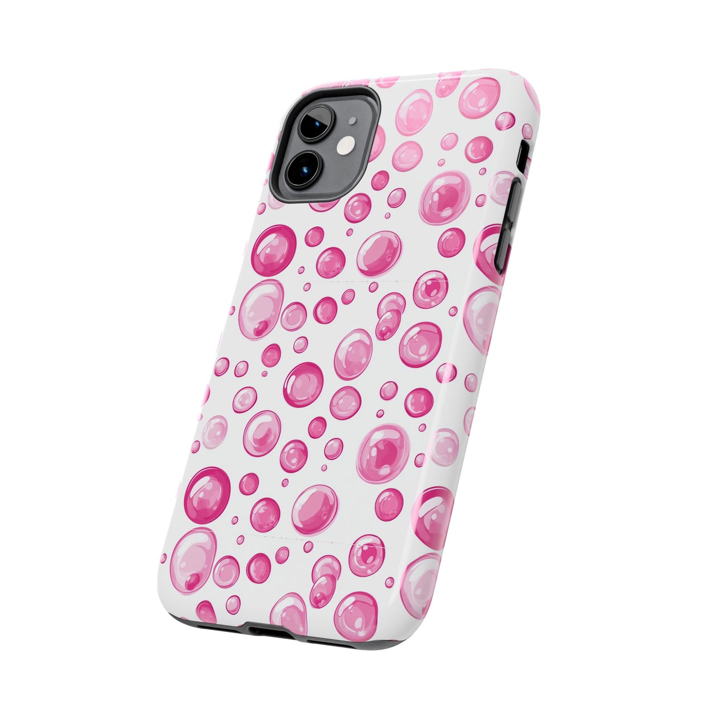 Trendy Spots | Pink Bubbles Phone Case