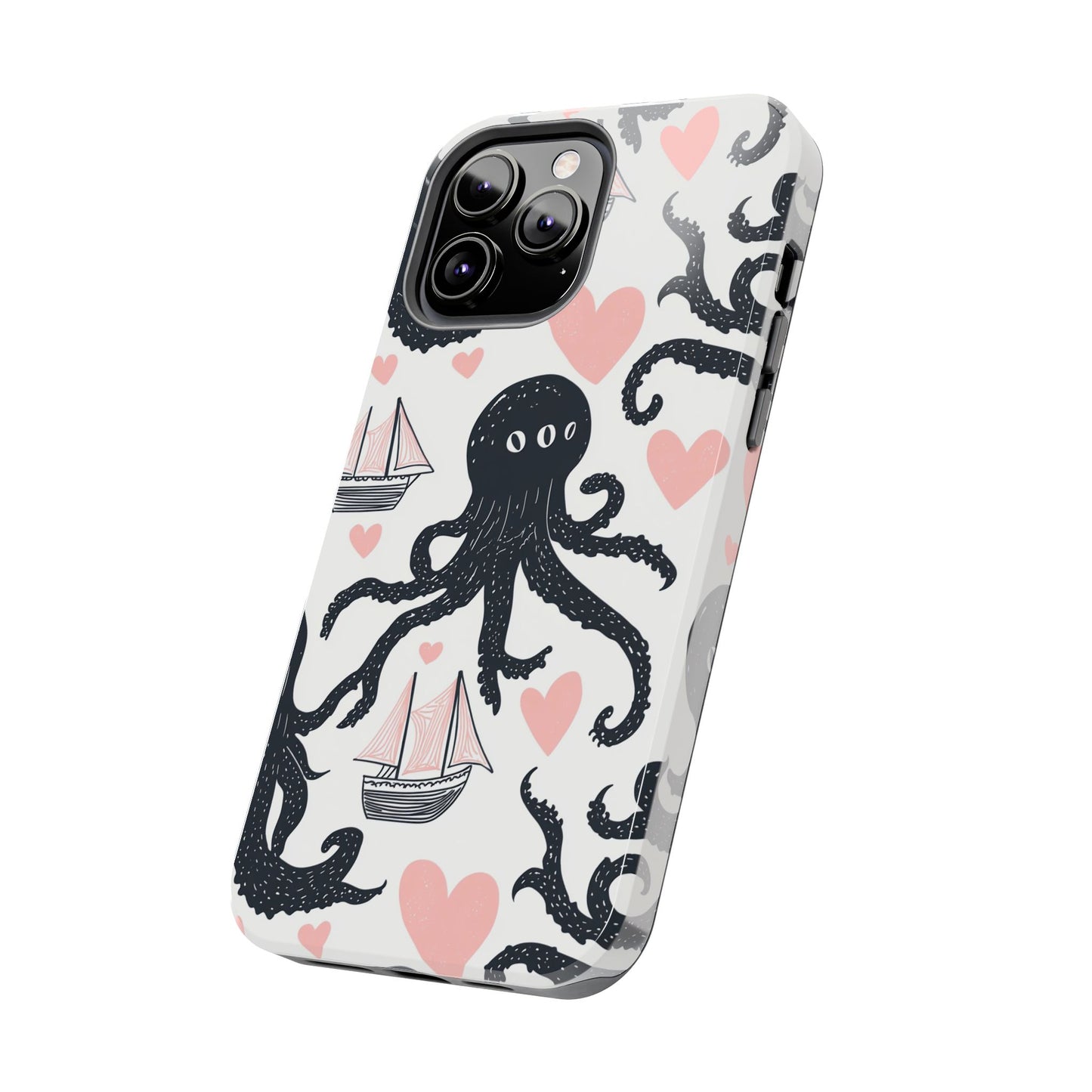 Quirky Chic | Kraken Boat Love Tough Phone Case