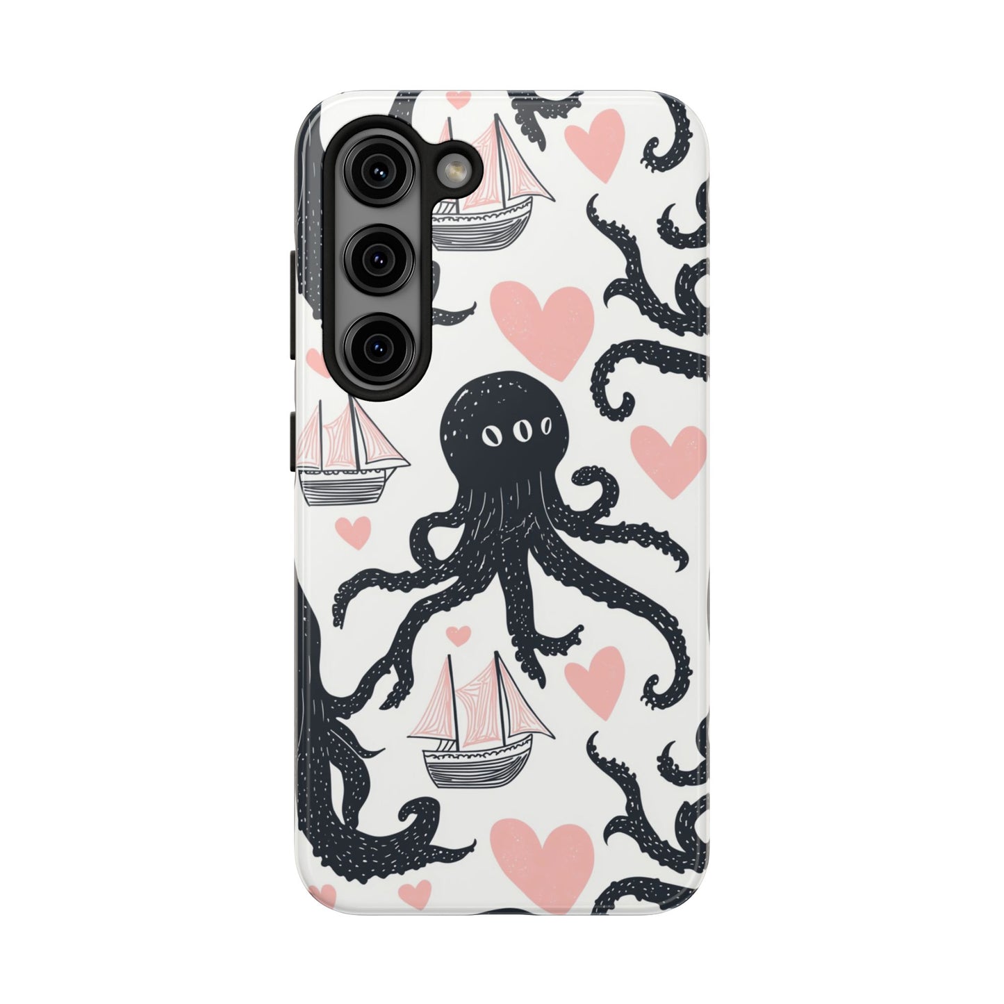 Quirky Chic | Kraken Boat Love Tough Phone Case