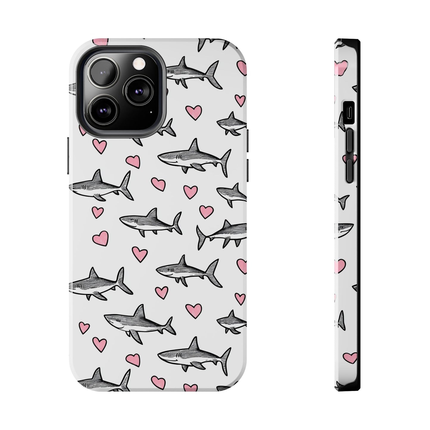 Animal Instinct | Shark Love Tough Phone Case