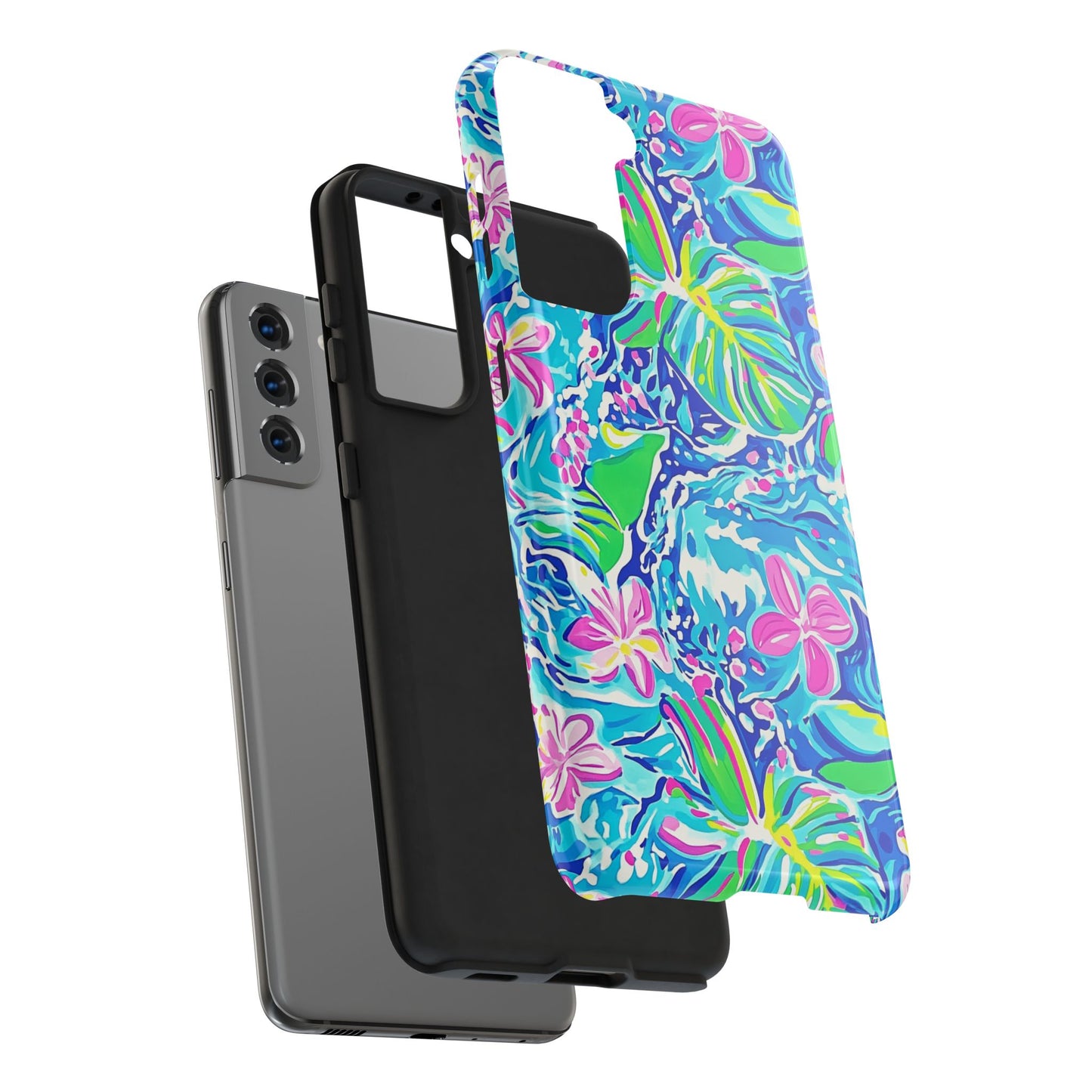 In Bloom | Splashing Botanicals Tough Phone Case