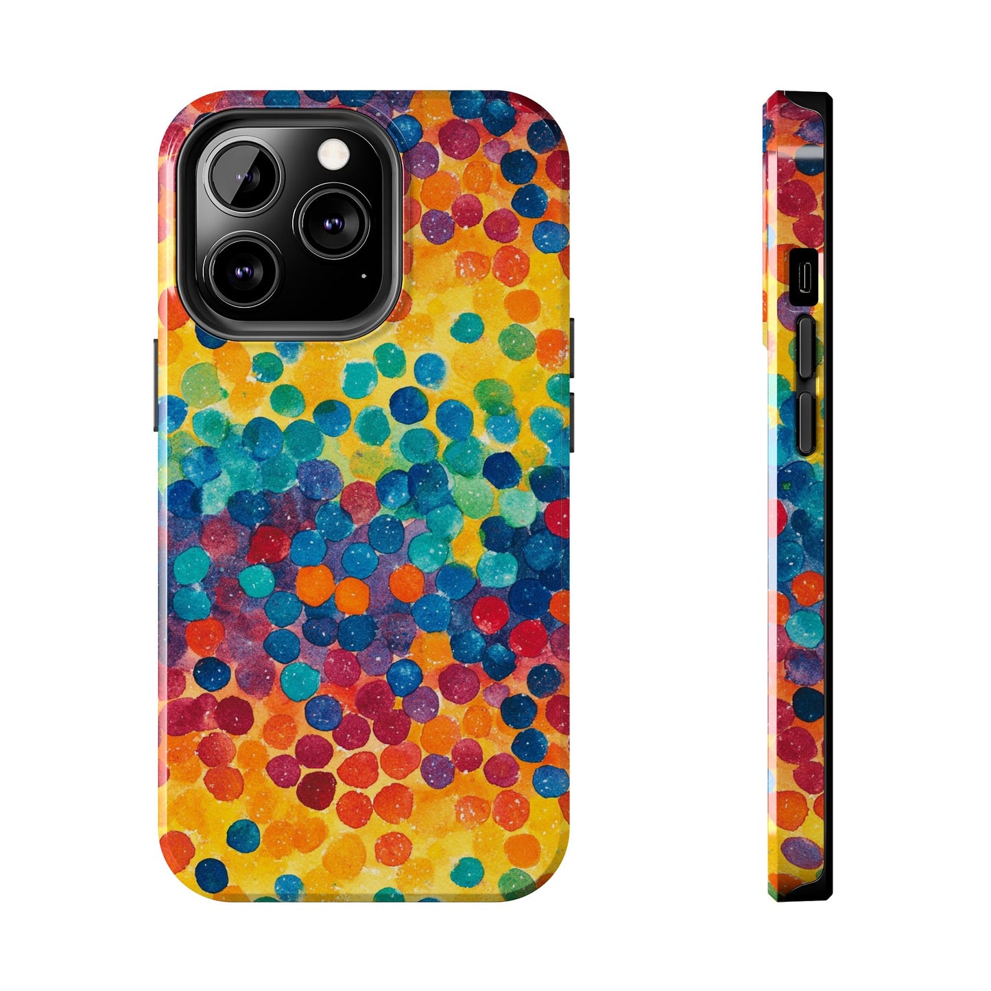 Trendy Spots | Rainbow Polka Dots Phone Case