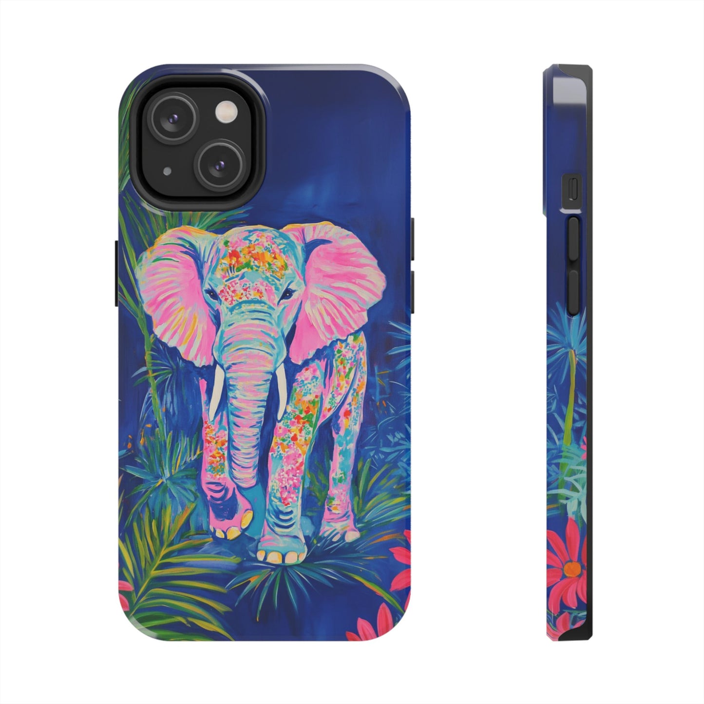 Animal Instinct | Vibrant Elephant Tough Phone Case