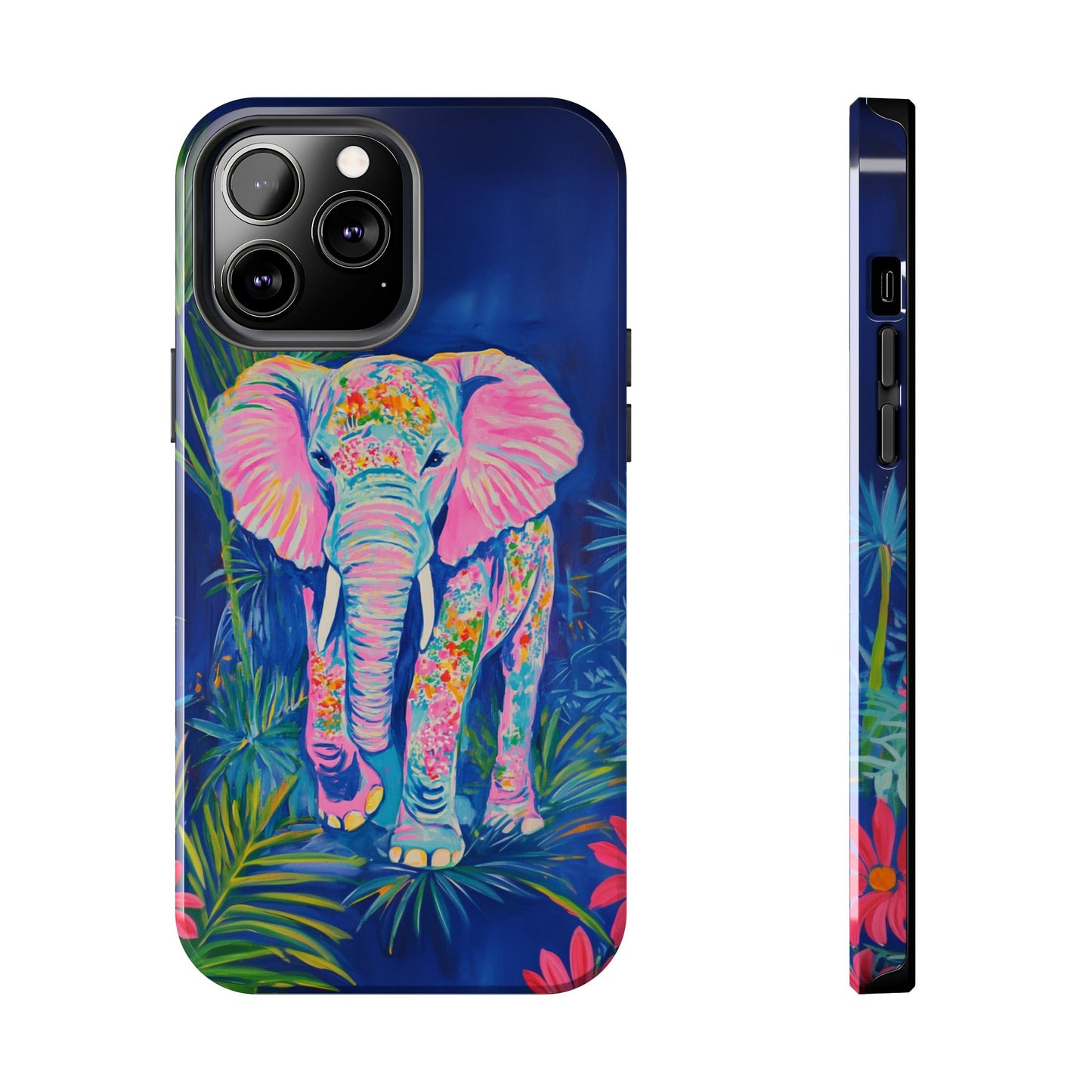 Animal Instinct | Vibrant Elephant Tough Phone Case