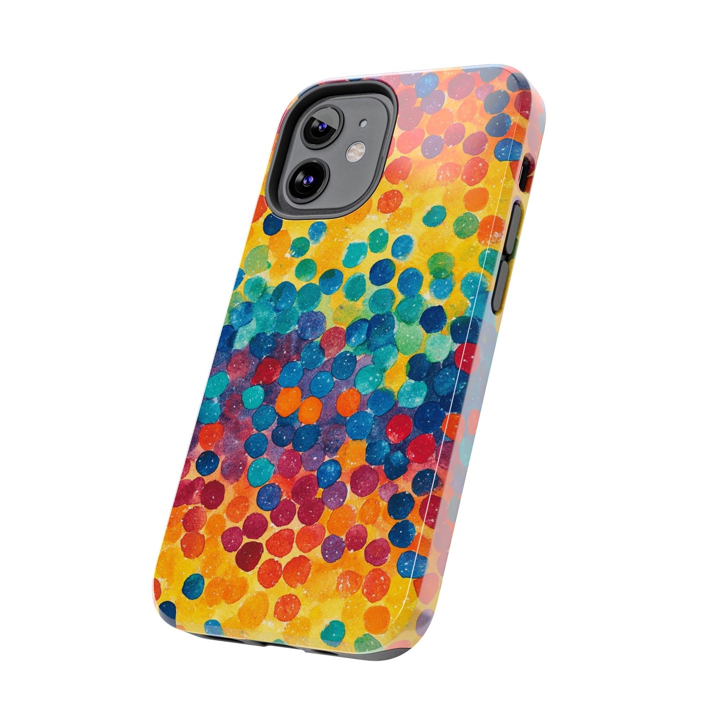 Trendy Spots | Rainbow Polka Dots Phone Case