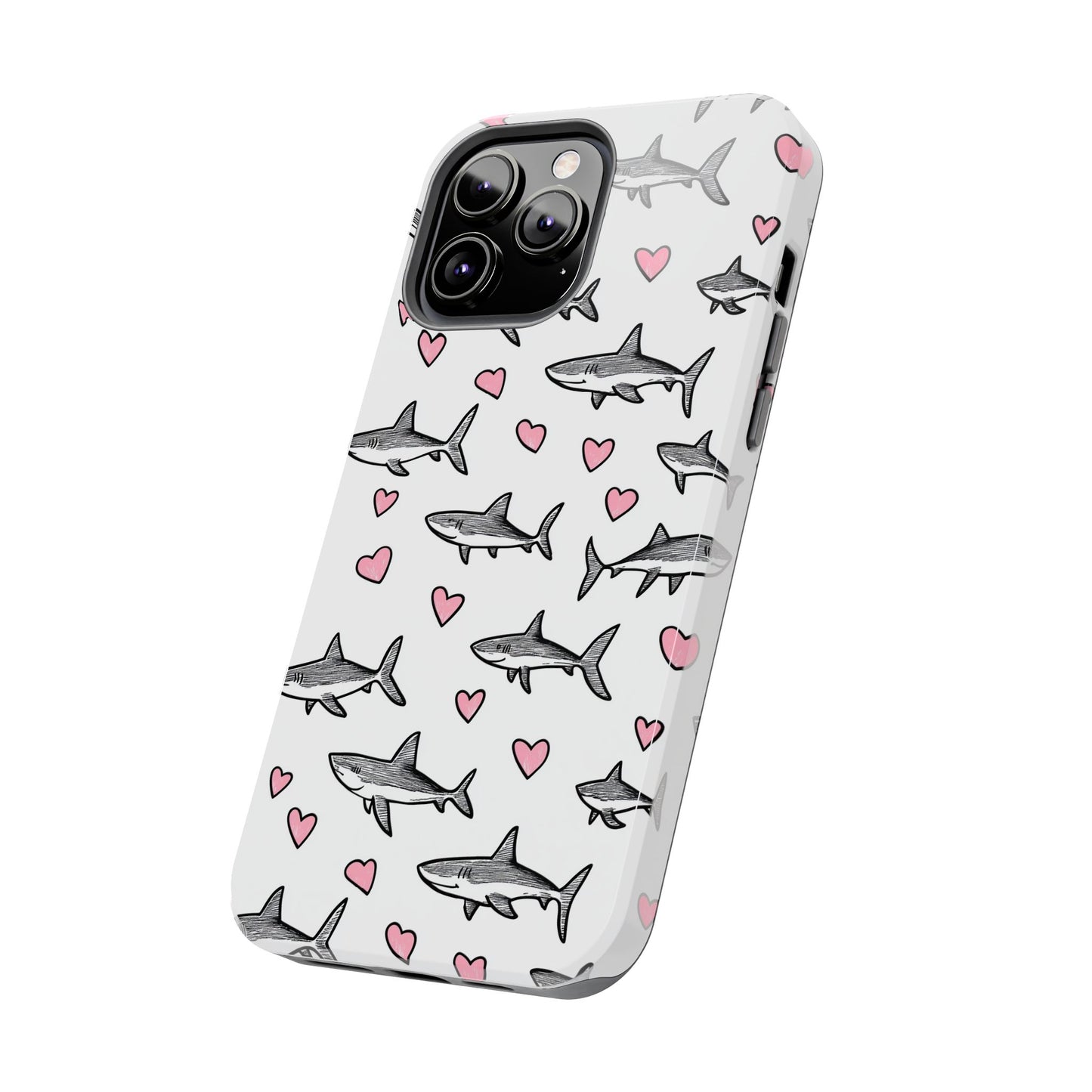 Animal Instinct | Shark Love Tough Phone Case