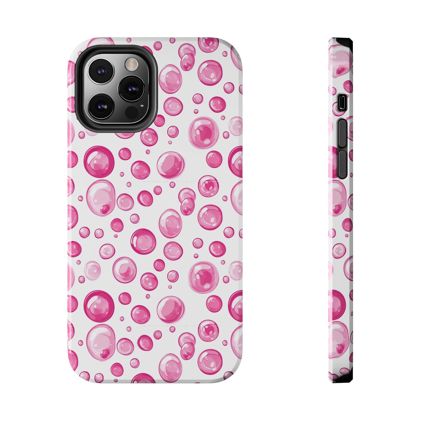 Trendy Spots | Pink Bubbles Phone Case