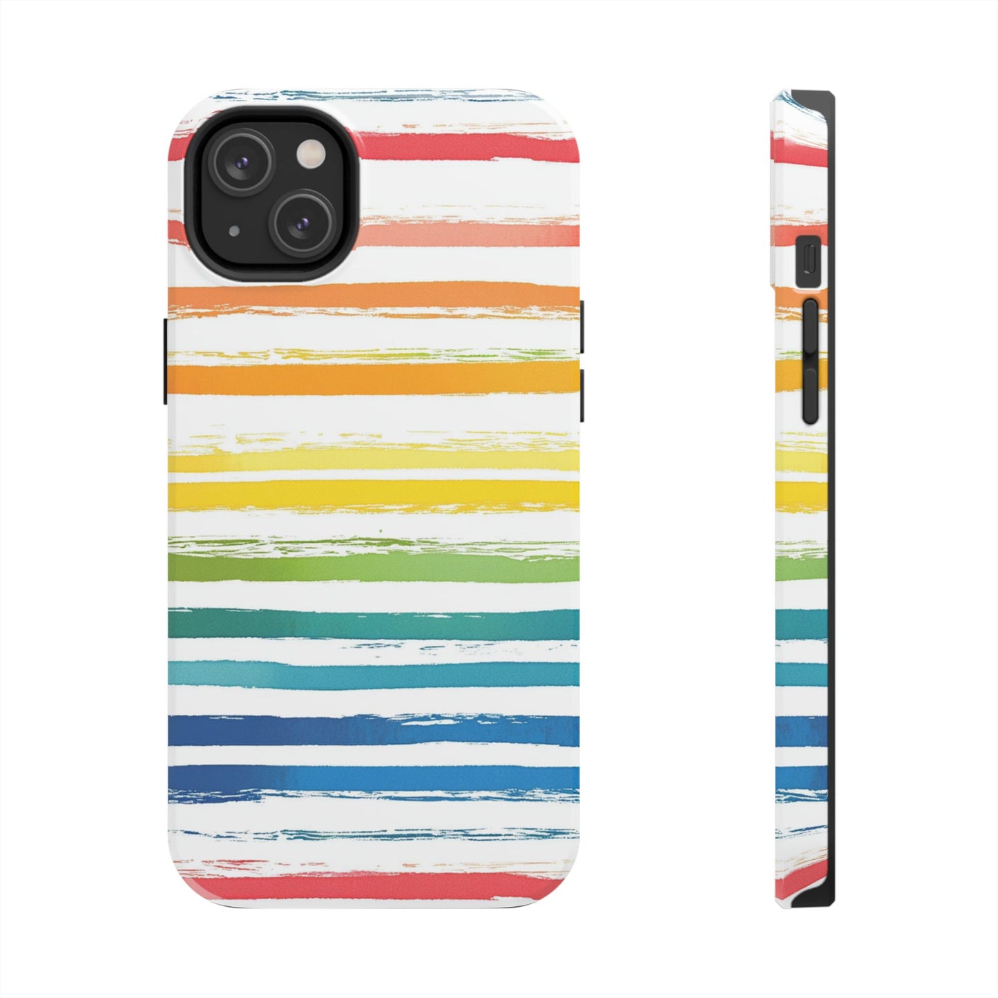 Vibrant Lines | Rainbow Stripes Phone Case