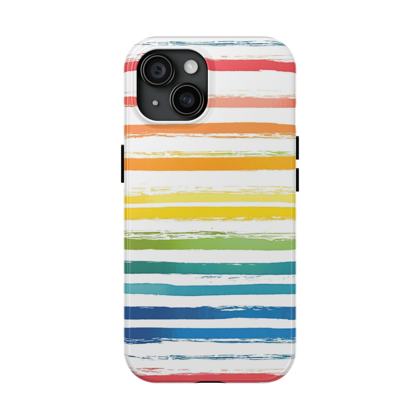 Vibrant Lines | Rainbow Stripes Phone Case