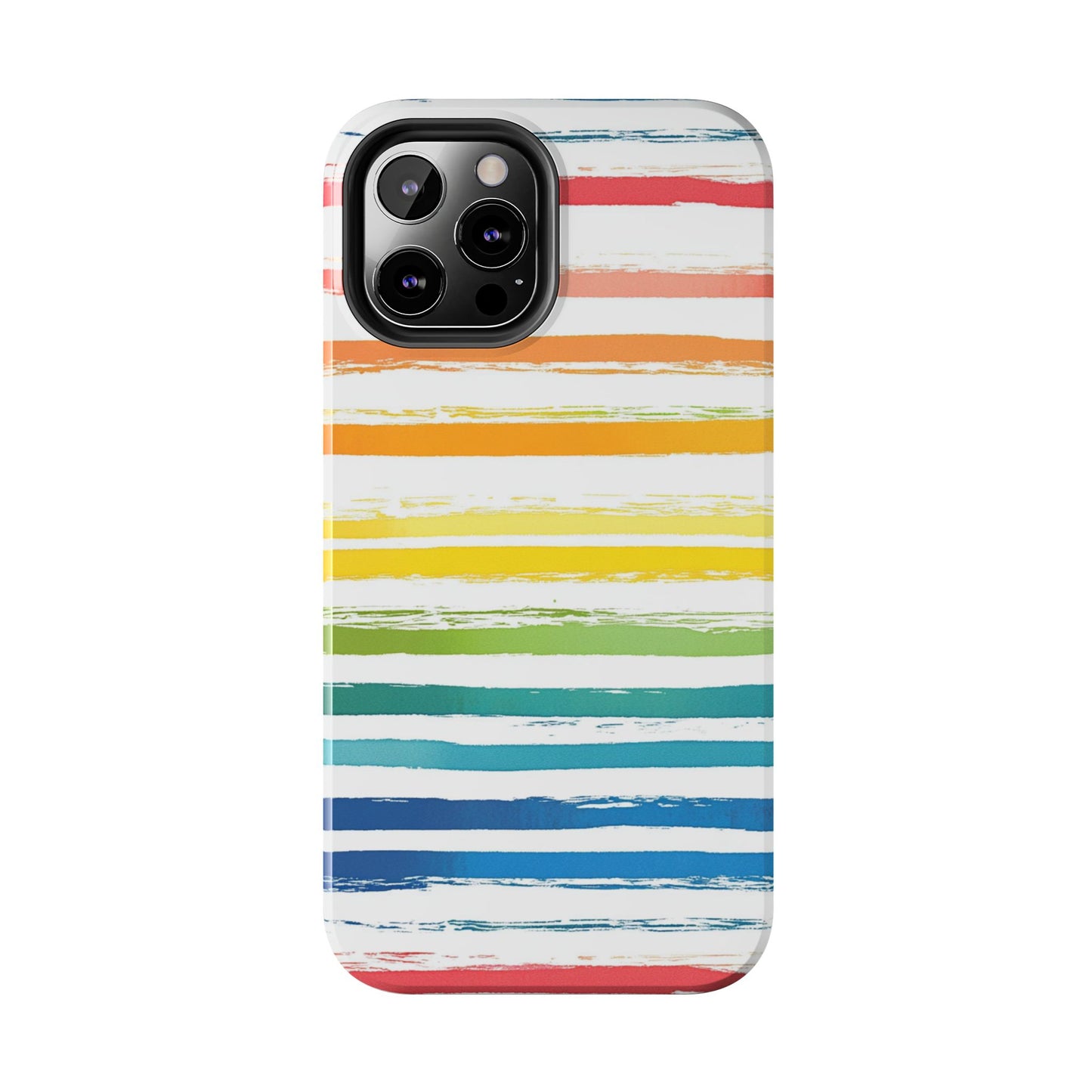 Vibrant Lines | Rainbow Stripes Phone Case