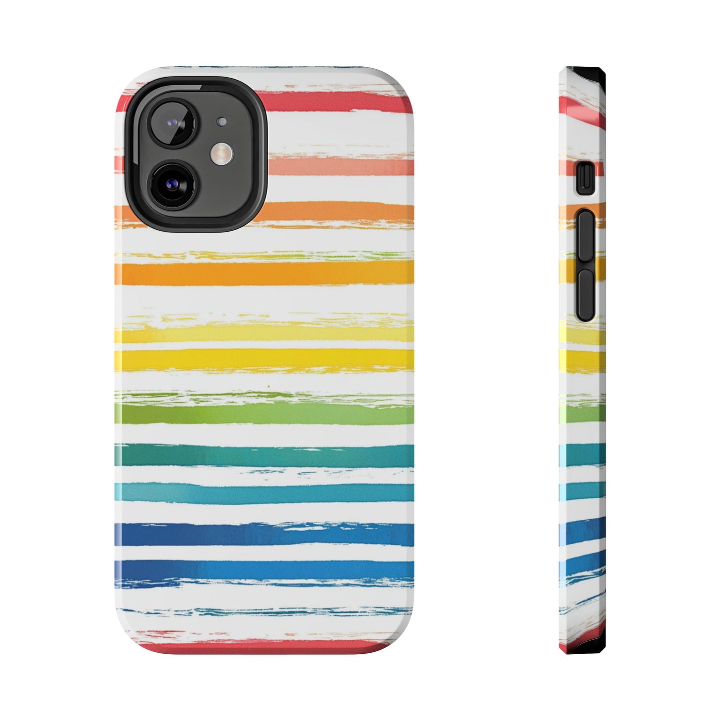 Vibrant Lines | Rainbow Stripes Phone Case