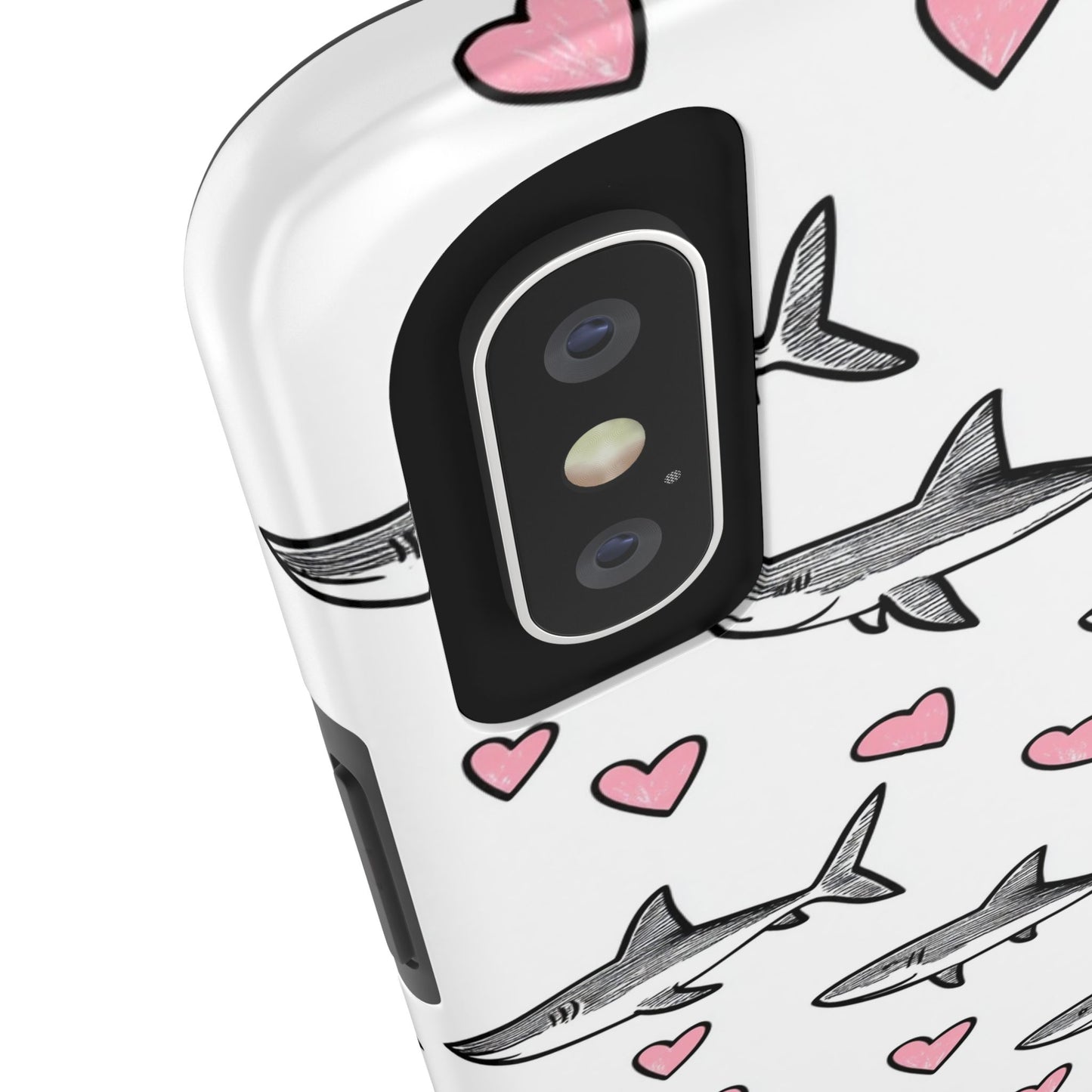 Animal Instinct | Shark Love Tough Phone Case
