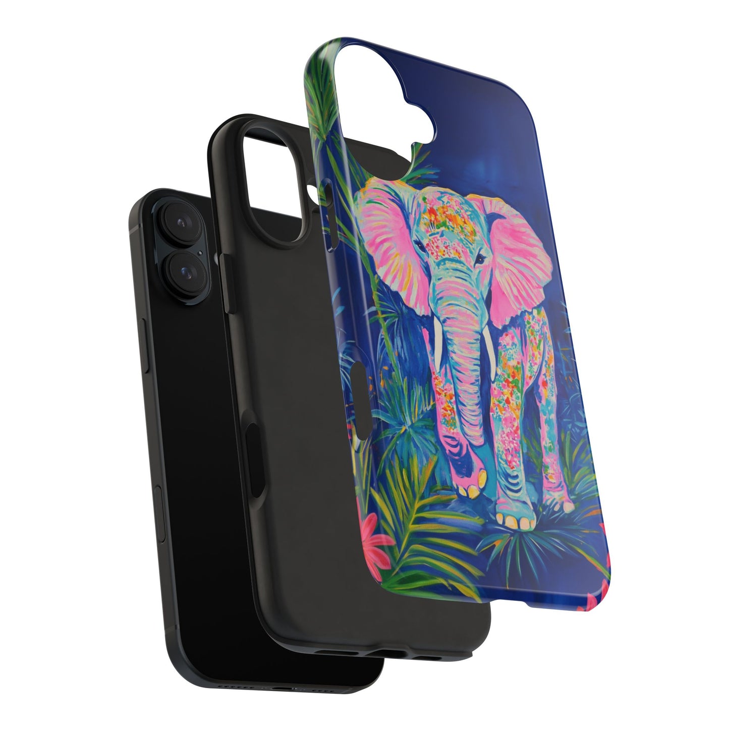 Animal Instinct | Vibrant Elephant Tough Phone Case