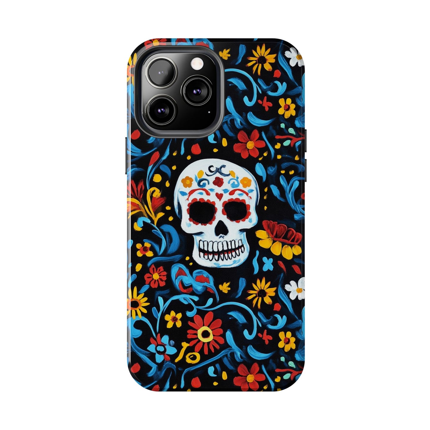 Mexicana de Corazon | Day of the Dead Tough Phone Case, Sugar Skull