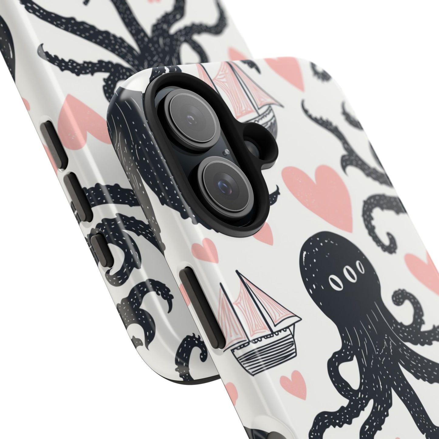 Quirky Chic | Kraken Boat Love Tough Phone Case