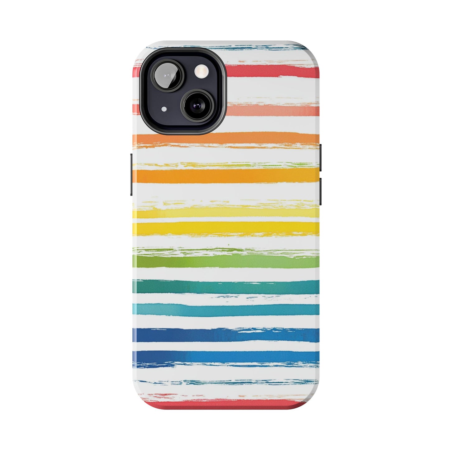 Vibrant Lines | Rainbow Stripes Phone Case