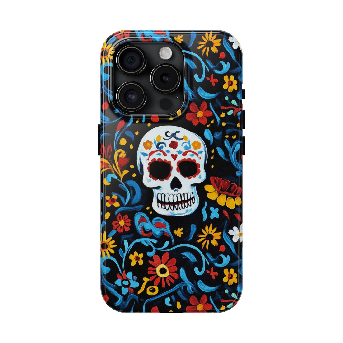 Mexicana de Corazon | Day of the Dead Tough Phone Case, Sugar Skull