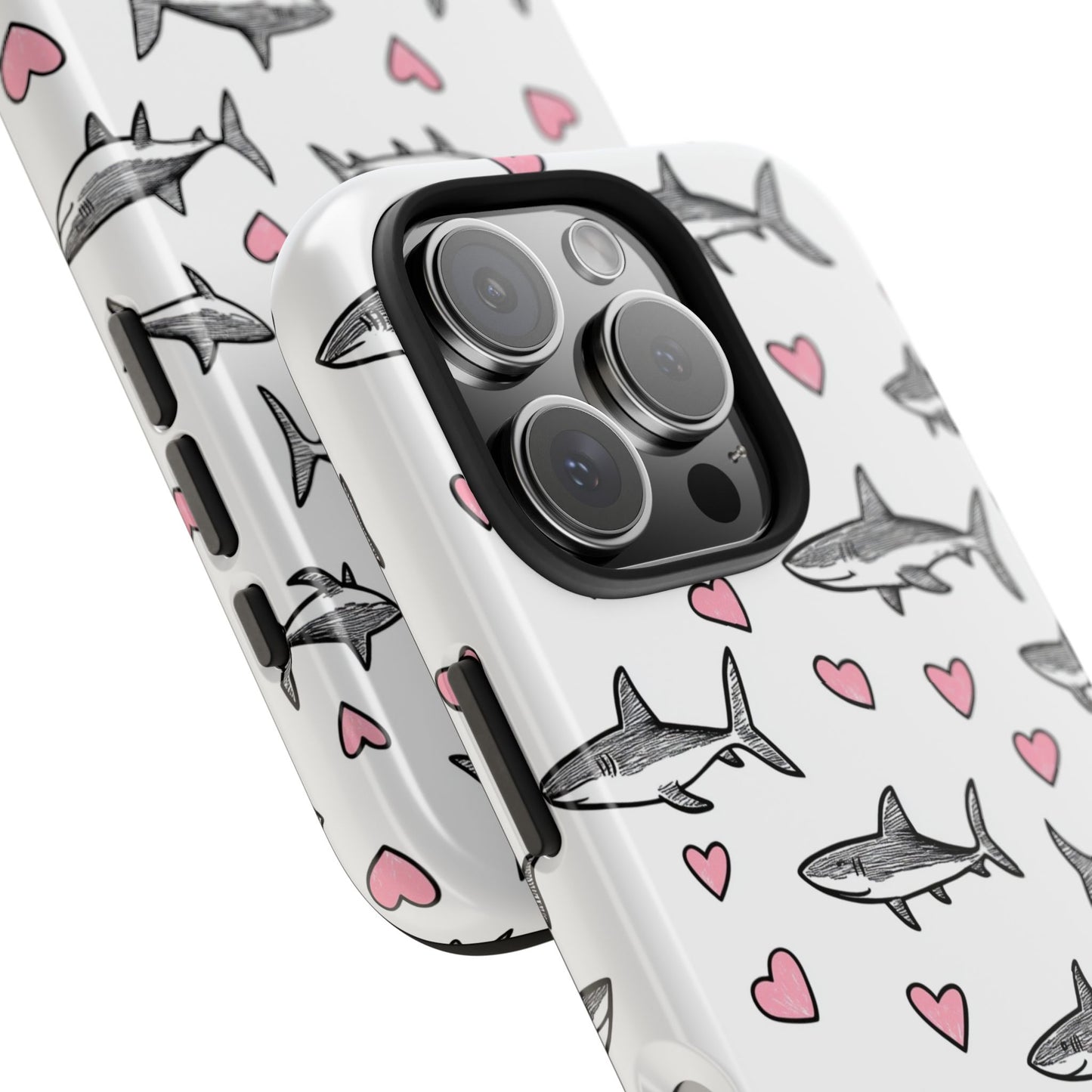 Animal Instinct | Shark Love Tough Phone Case