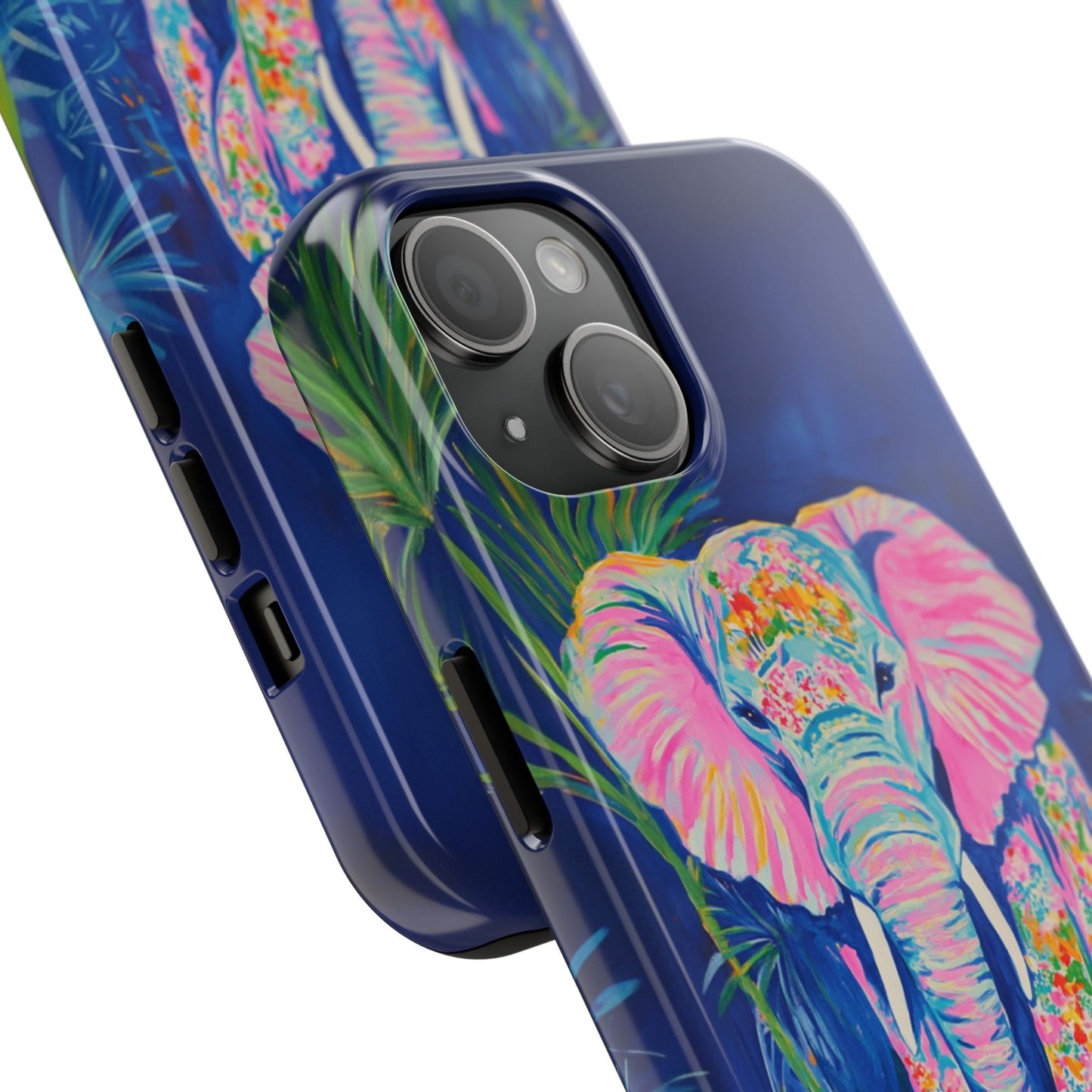 Animal Instinct | Vibrant Elephant Tough Phone Case
