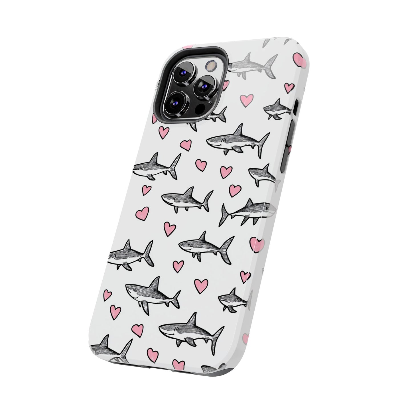 Animal Instinct | Shark Love Tough Phone Case