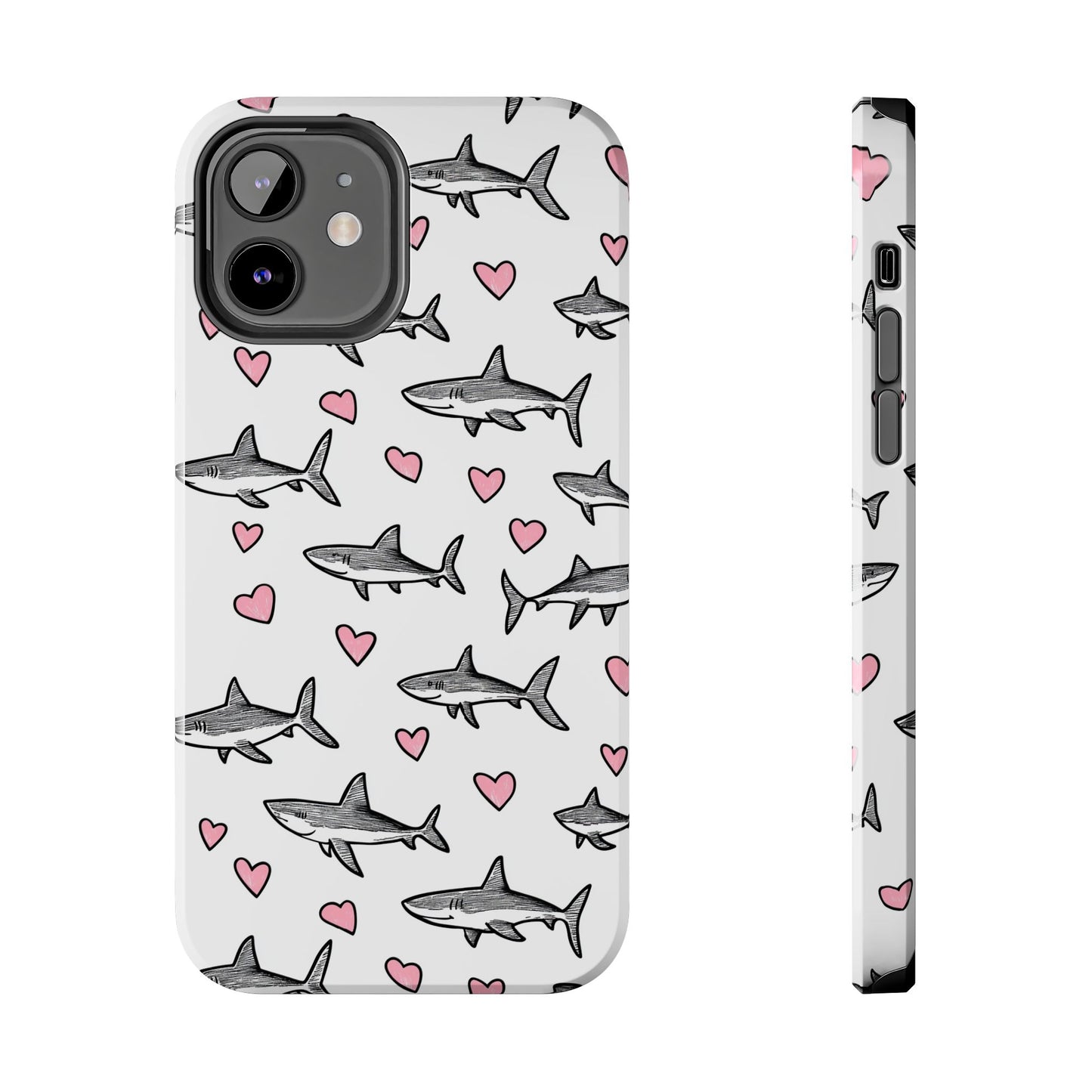 Animal Instinct | Shark Love Tough Phone Case
