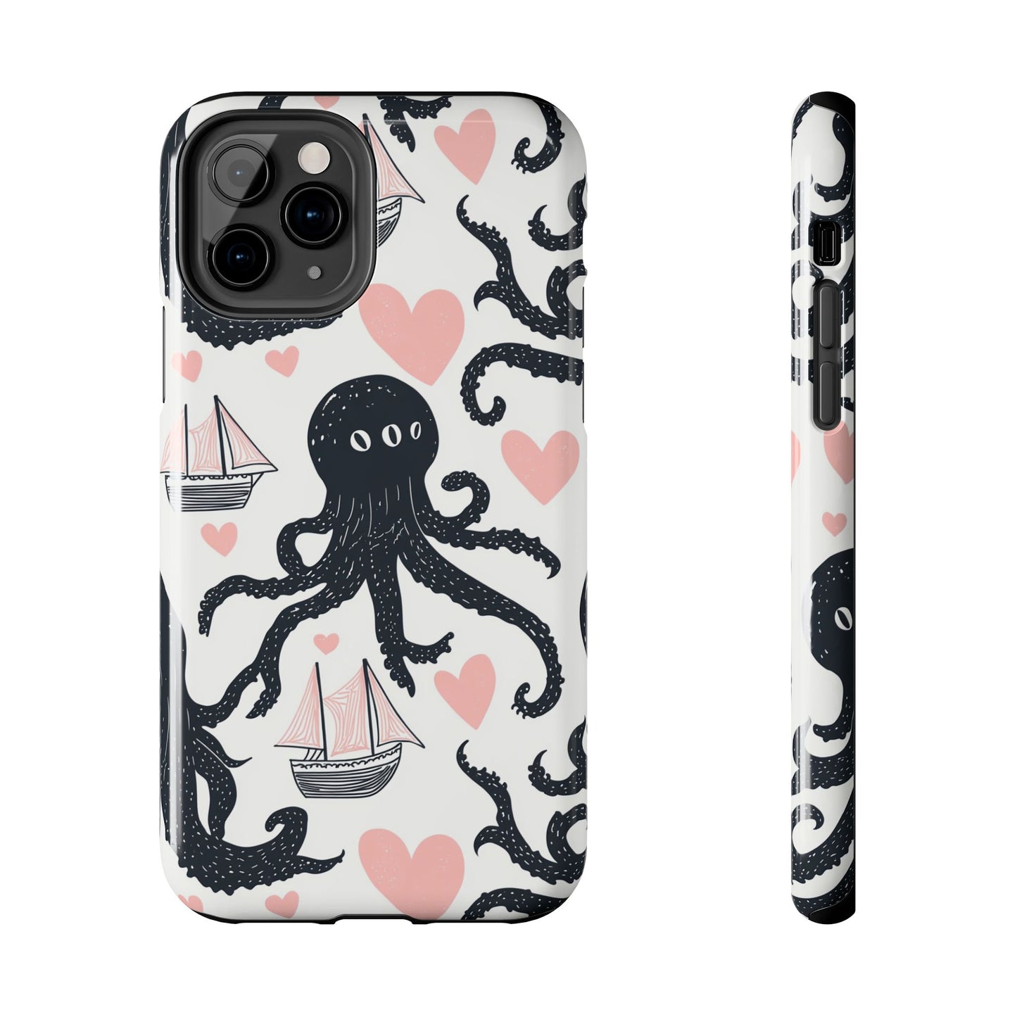 Quirky Chic | Kraken Boat Love Tough Phone Case