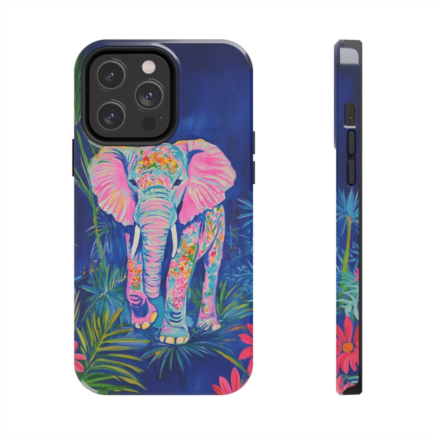 Animal Instinct | Vibrant Elephant Tough Phone Case