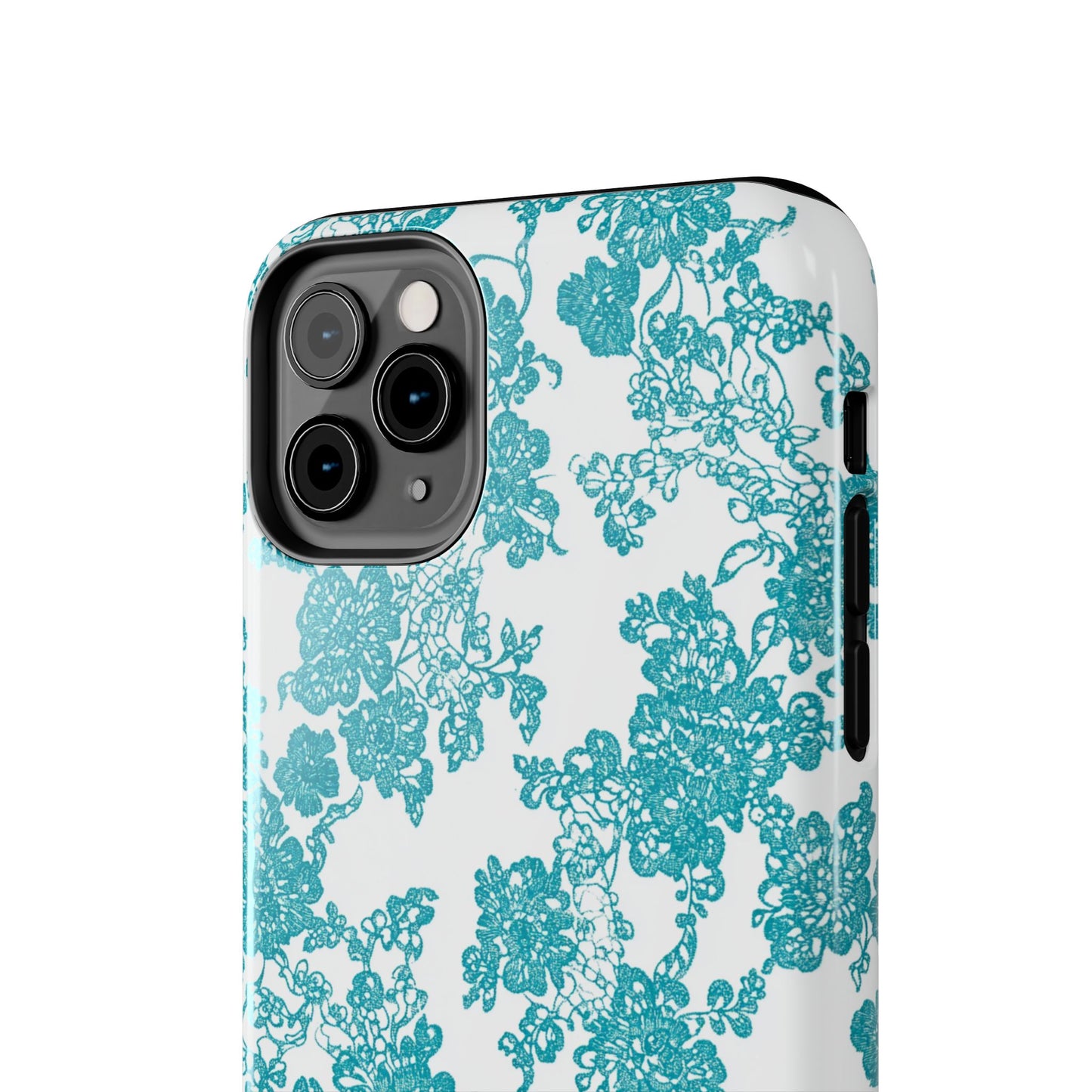 Boho Bliss | Teal on White Lace